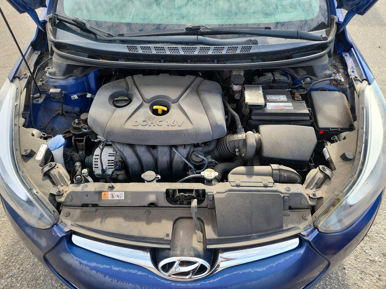 2015 Hyun Elantra Blue vin: 5NPDH4AEXFH580896