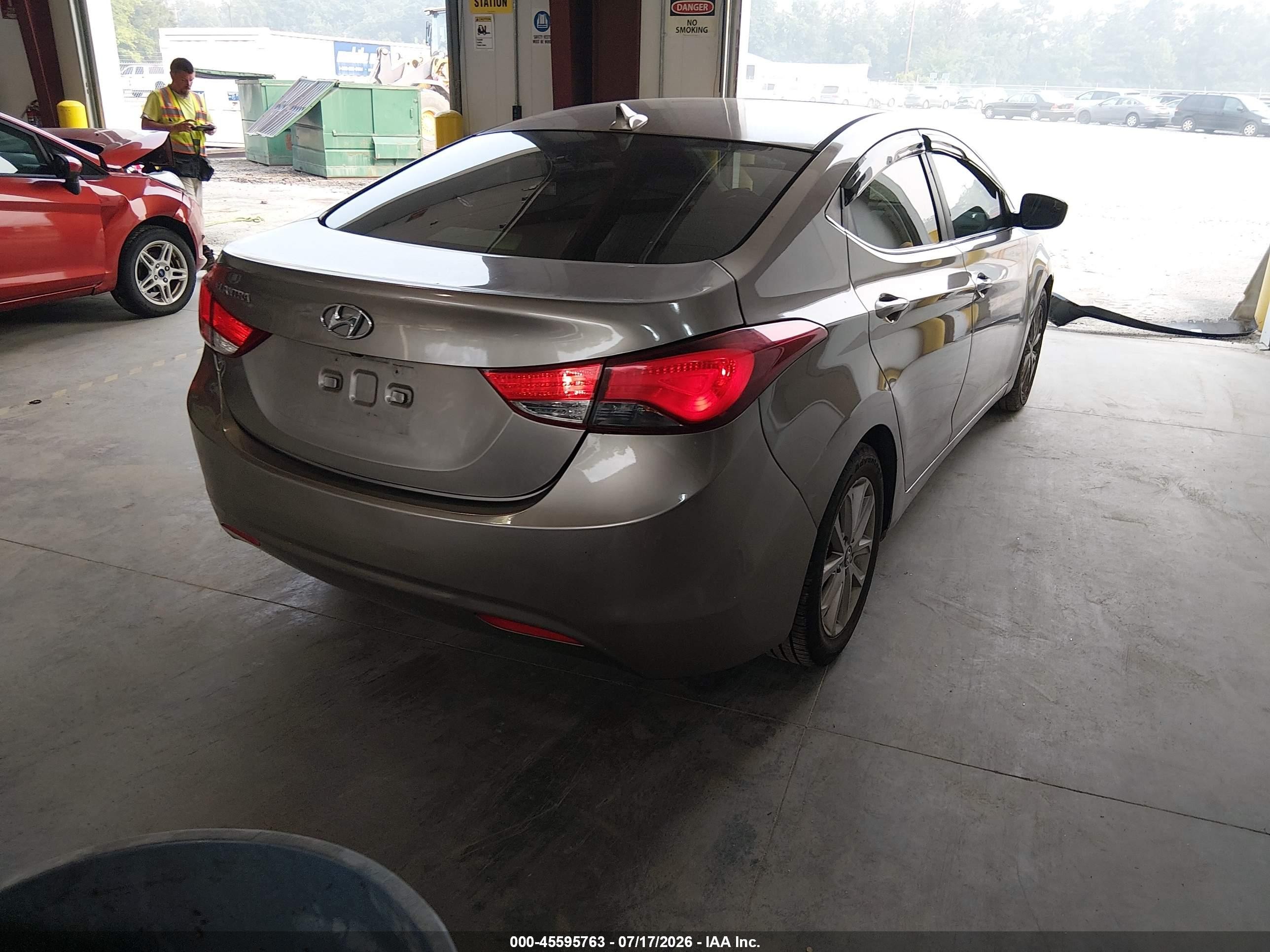2015 Hyundai Elantra Se Серый vin: 5NPDH4AEXFH590571