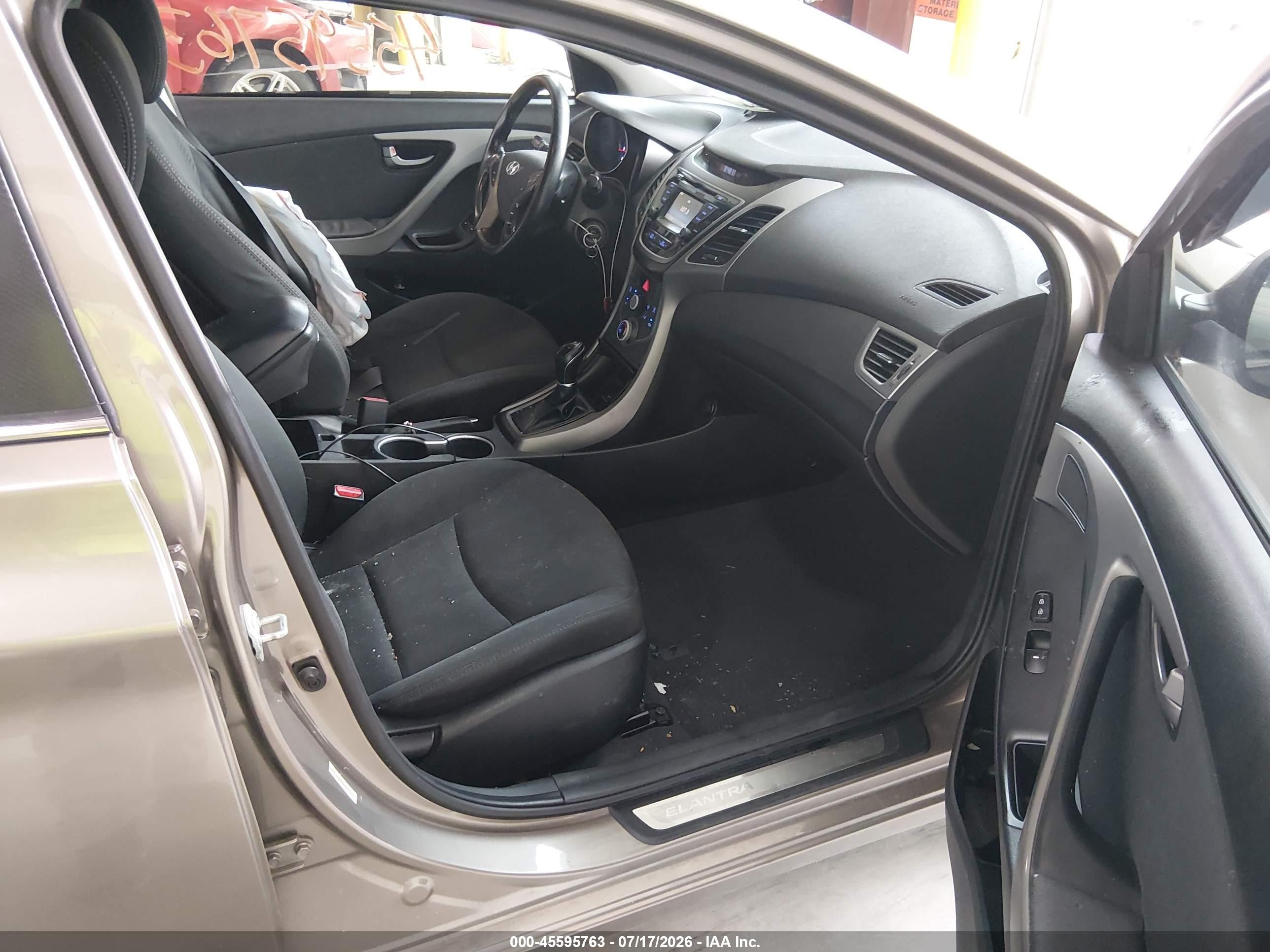 2015 Hyundai Elantra Se Серый vin: 5NPDH4AEXFH590571