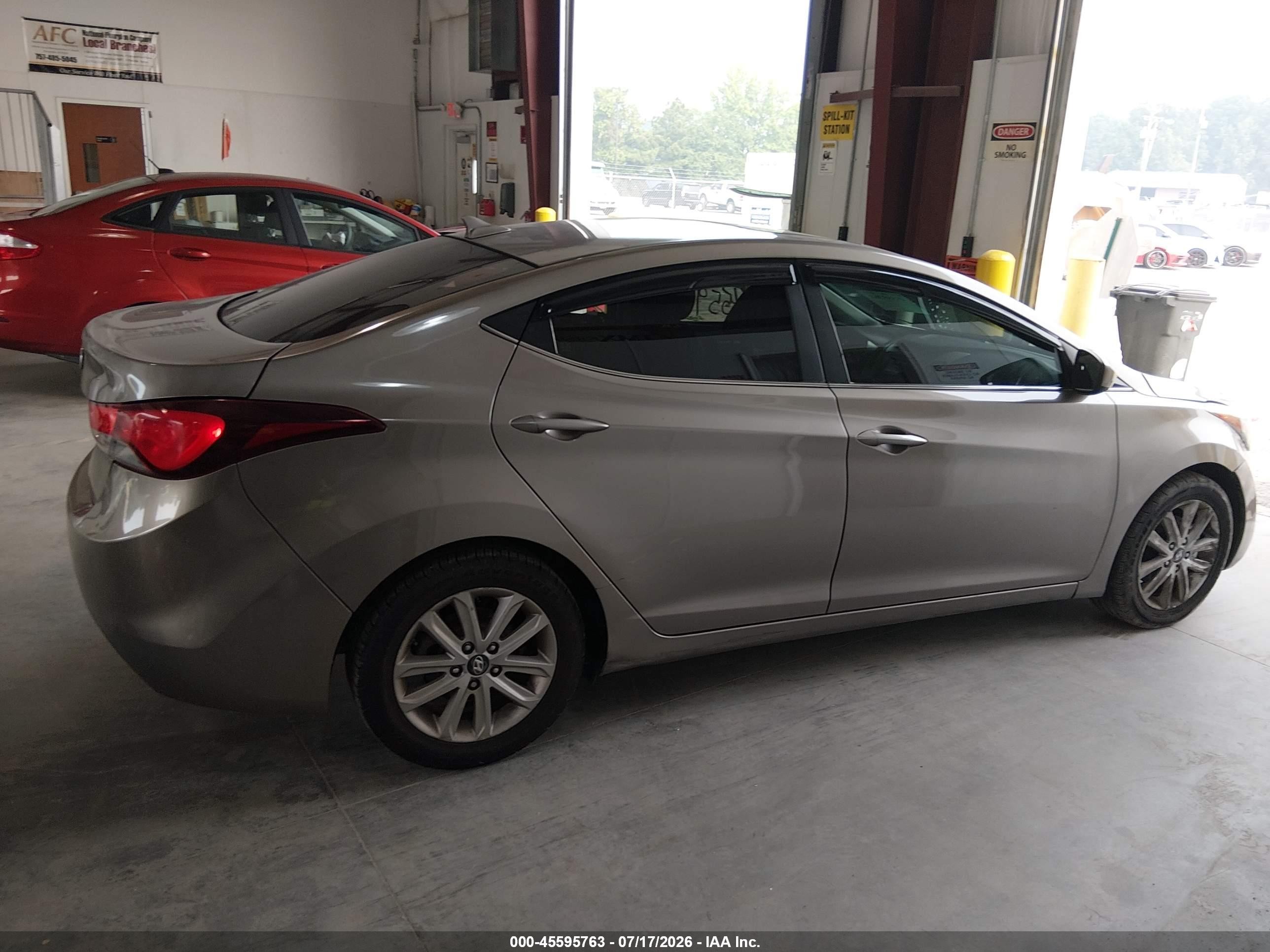 2015 Hyundai Elantra Se Серый vin: 5NPDH4AEXFH590571
