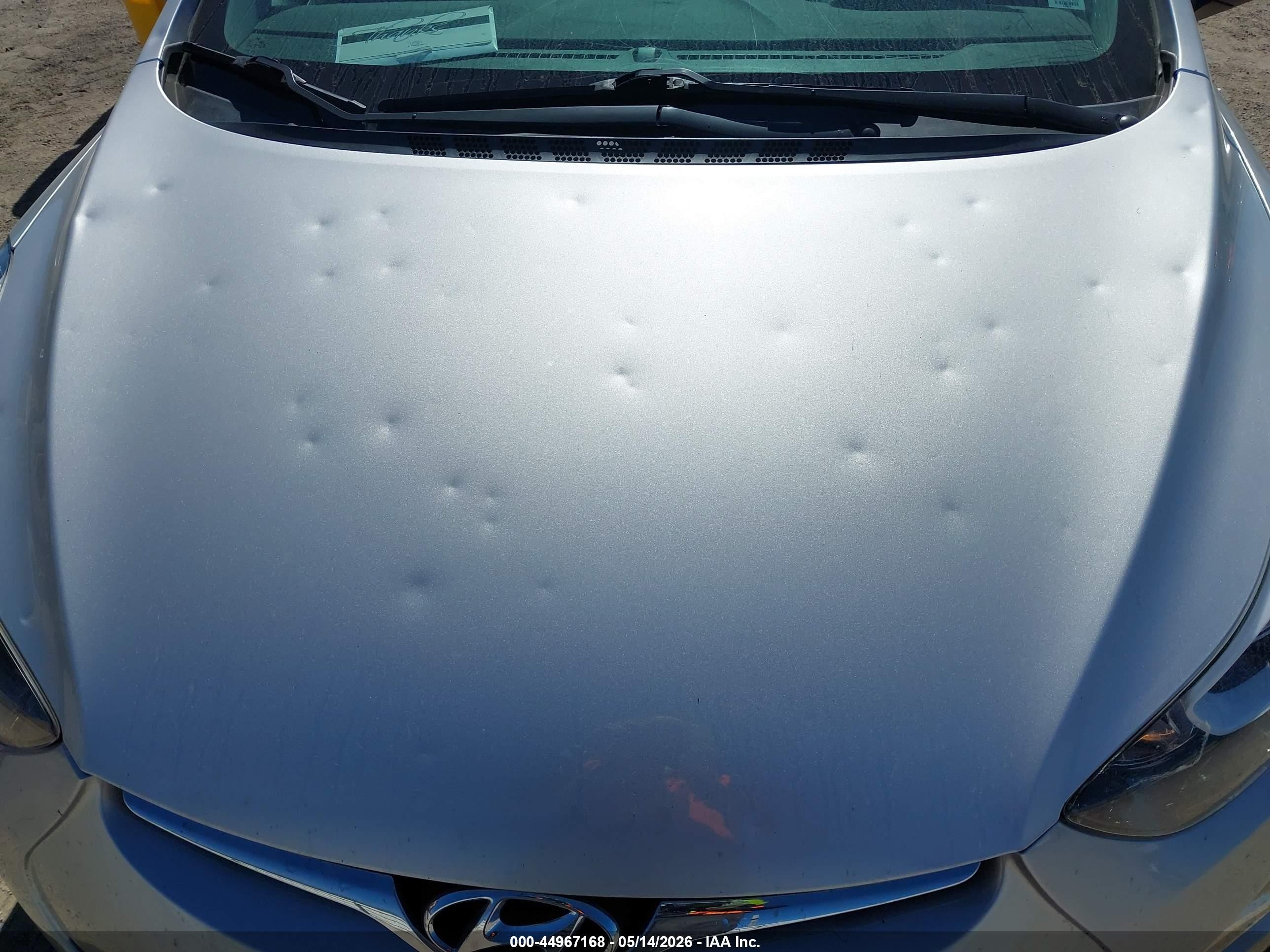 2015 Hyundai Elantra Se Silver vin: 5NPDH4AEXFH593860