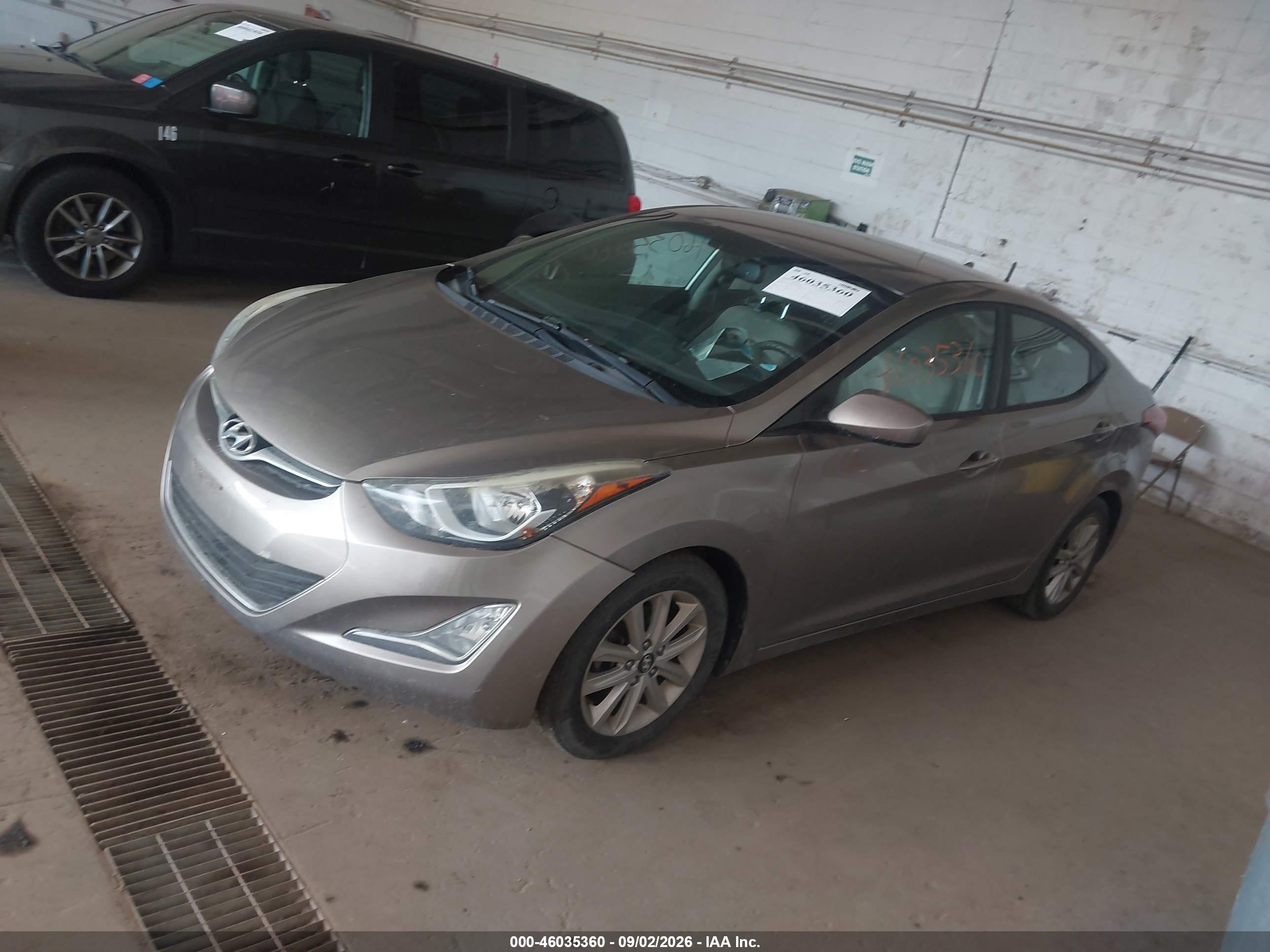 2015 Hyundai Elantra Se Tan vin: 5NPDH4AEXFH594149