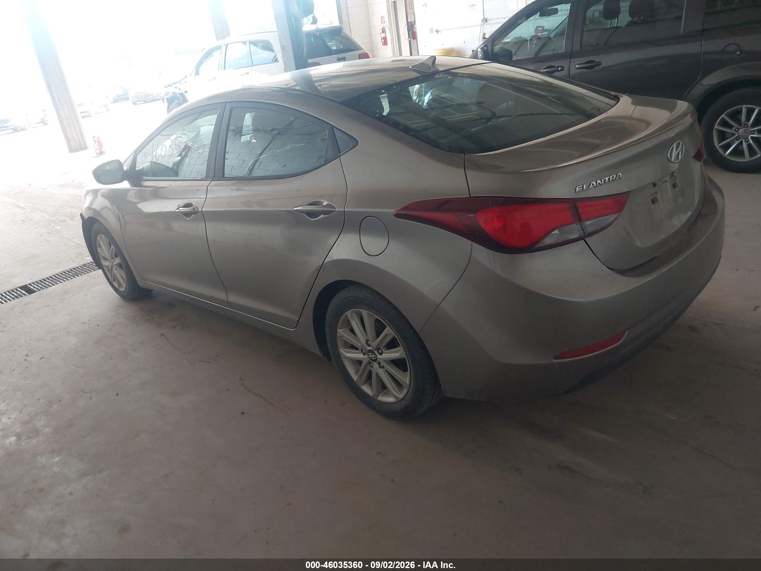 2015 Hyundai Elantra Se Tan vin: 5NPDH4AEXFH594149