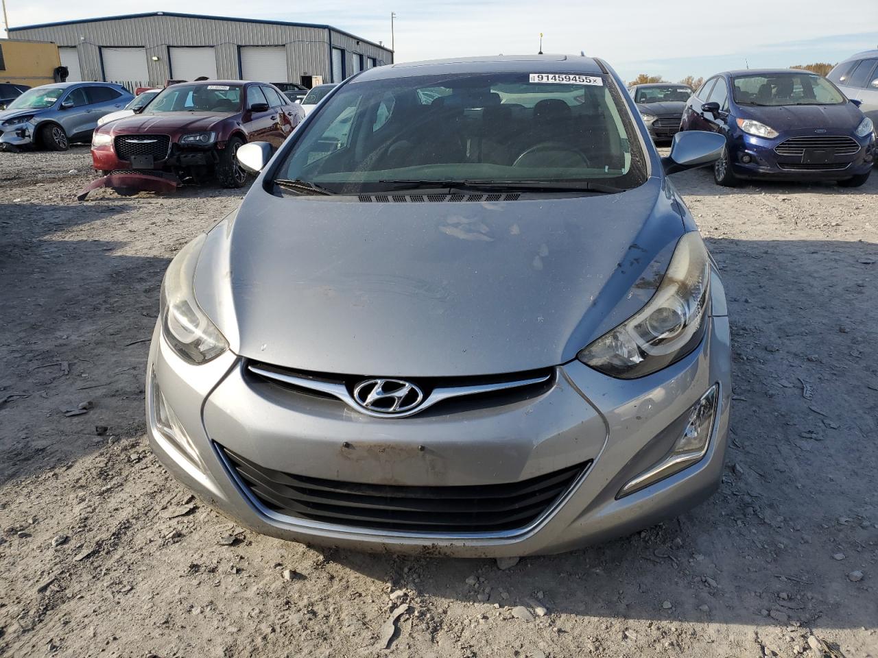 2015 Hyundai Elantra Se Silver vin: 5NPDH4AEXFH598850