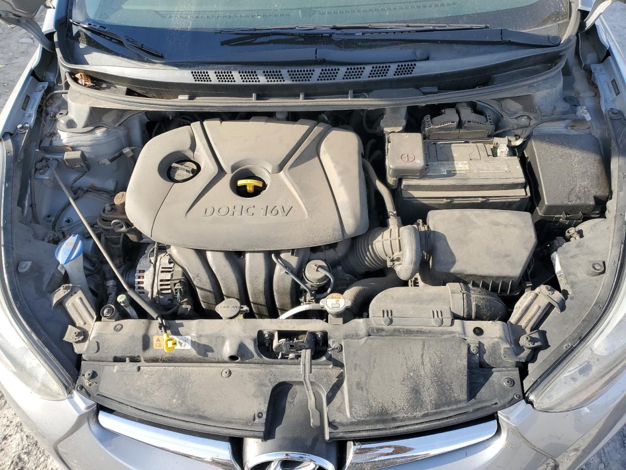 2015 Hyundai Elantra Se Silver vin: 5NPDH4AEXFH598850