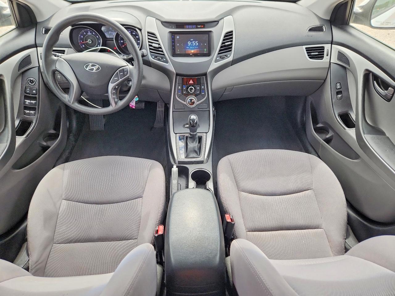 2015 Hyundai Elantra Se White vin: 5NPDH4AEXFH610673