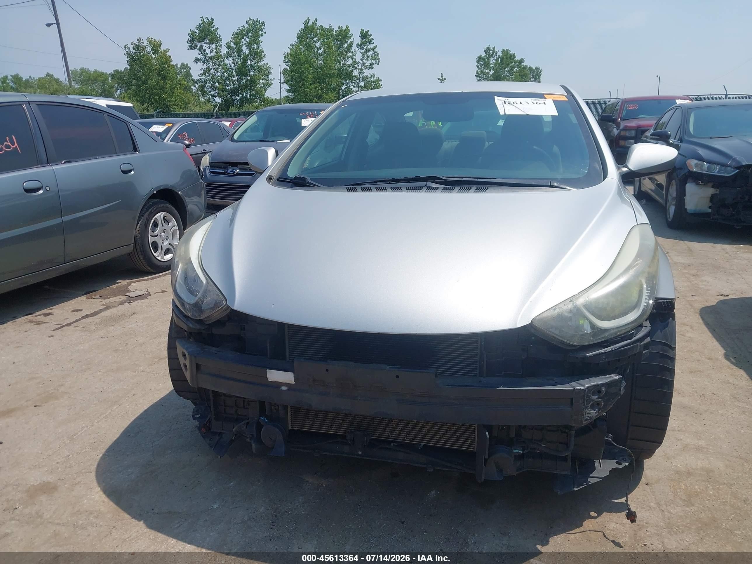 2015 Hyundai Elantra Se Silver vin: 5NPDH4AEXFH611385