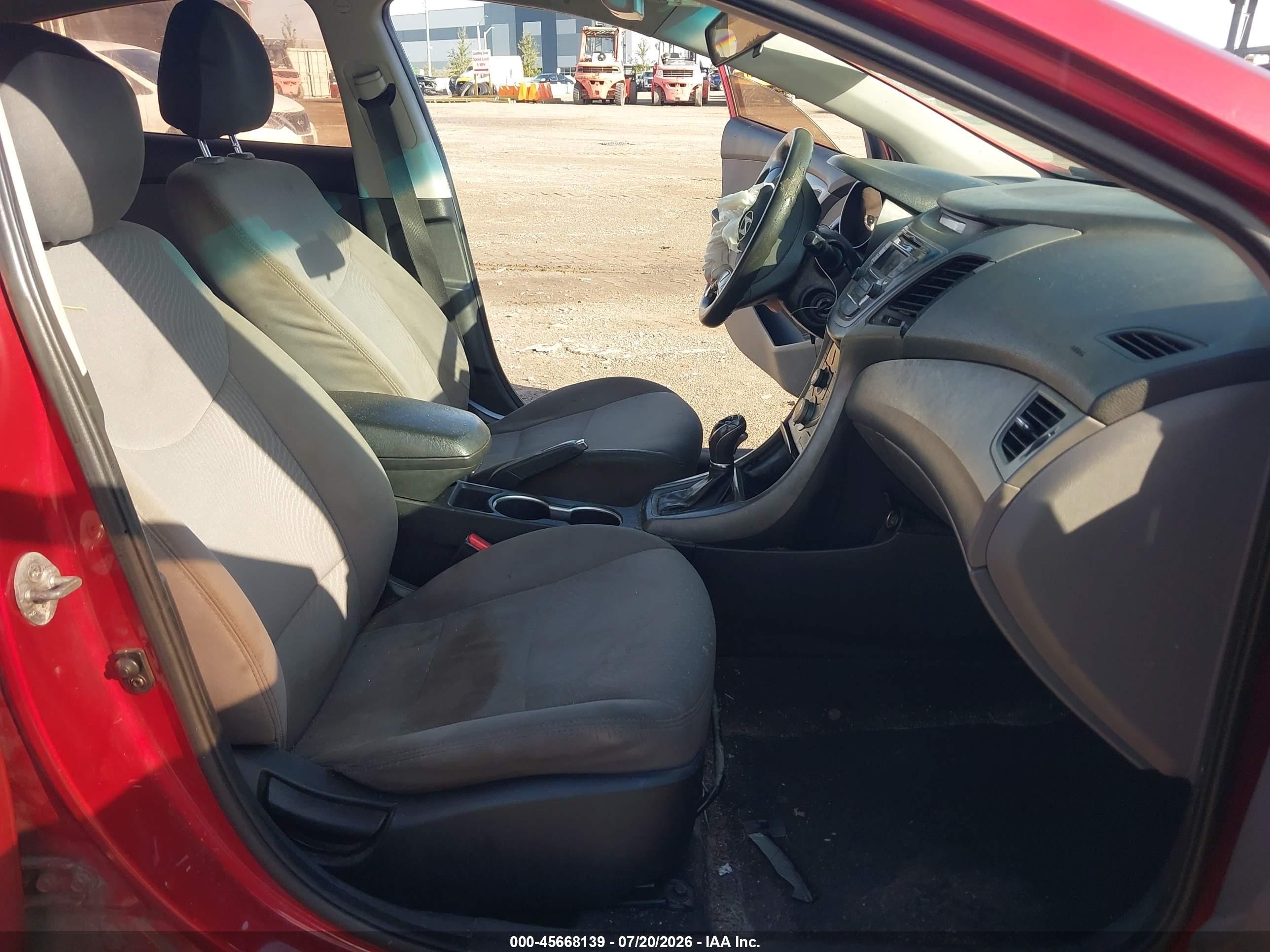 2015 Hyundai Elantra Se Красный vin: 5NPDH4AEXFH613024