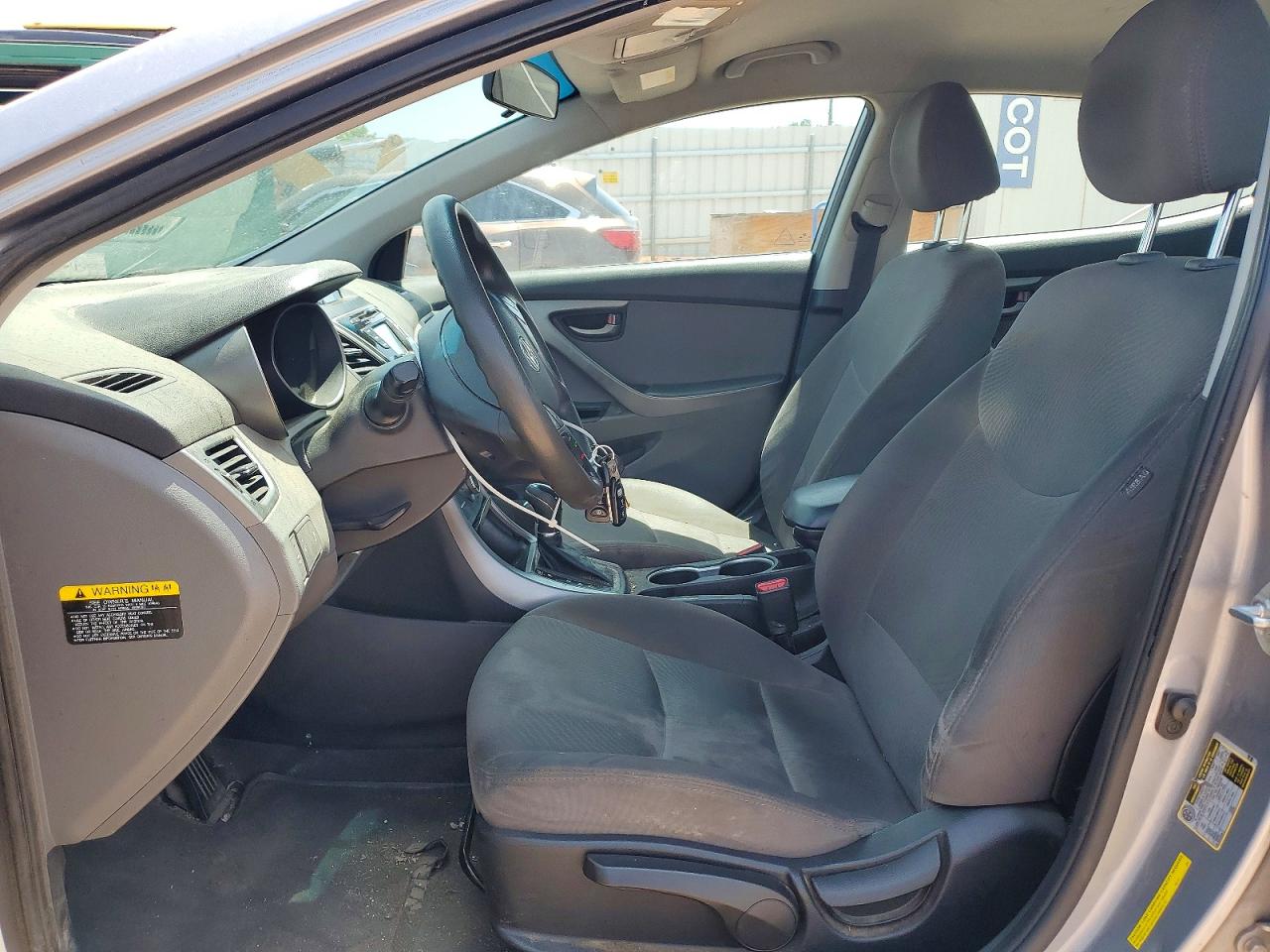 2015 Hyundai Elantra Silver vin: 5NPDH4AEXFH617669