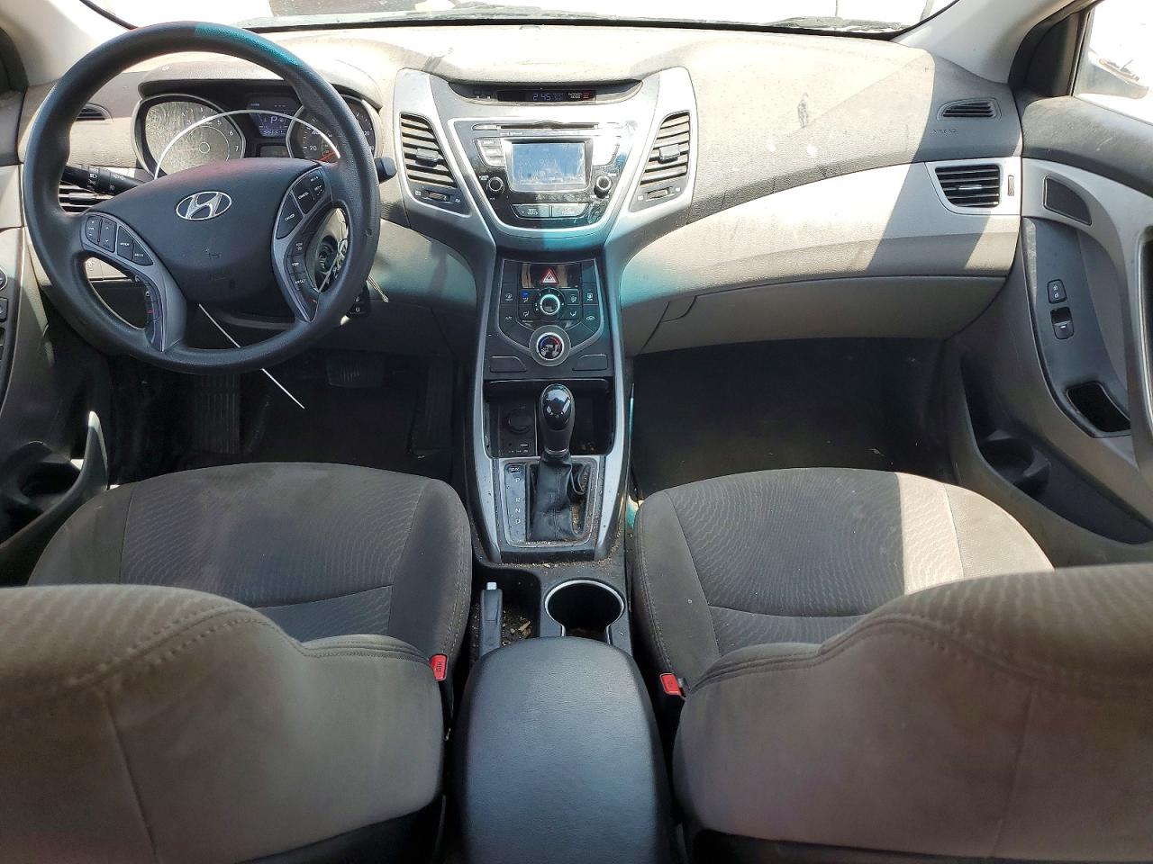2015 Hyundai Elantra Silver vin: 5NPDH4AEXFH617669