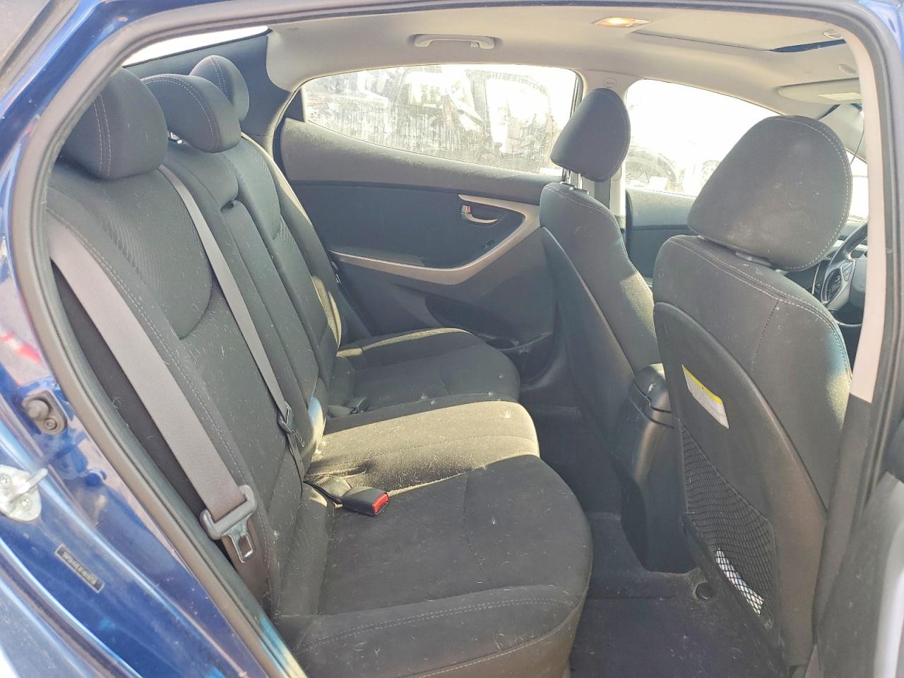 2015 Hyundai Elantra Se Blue vin: 5NPDH4AEXFH619258