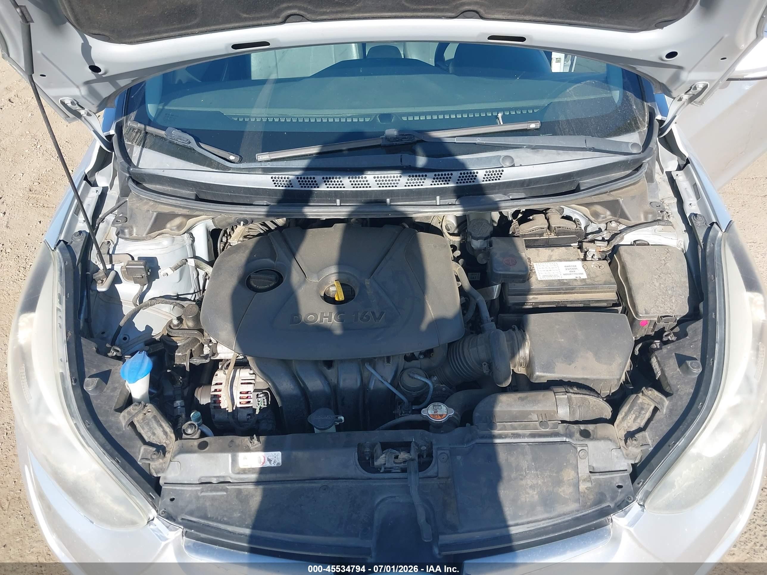 2015 Hyundai Elantra Limited Silver vin: 5NPDH4AEXFH623276