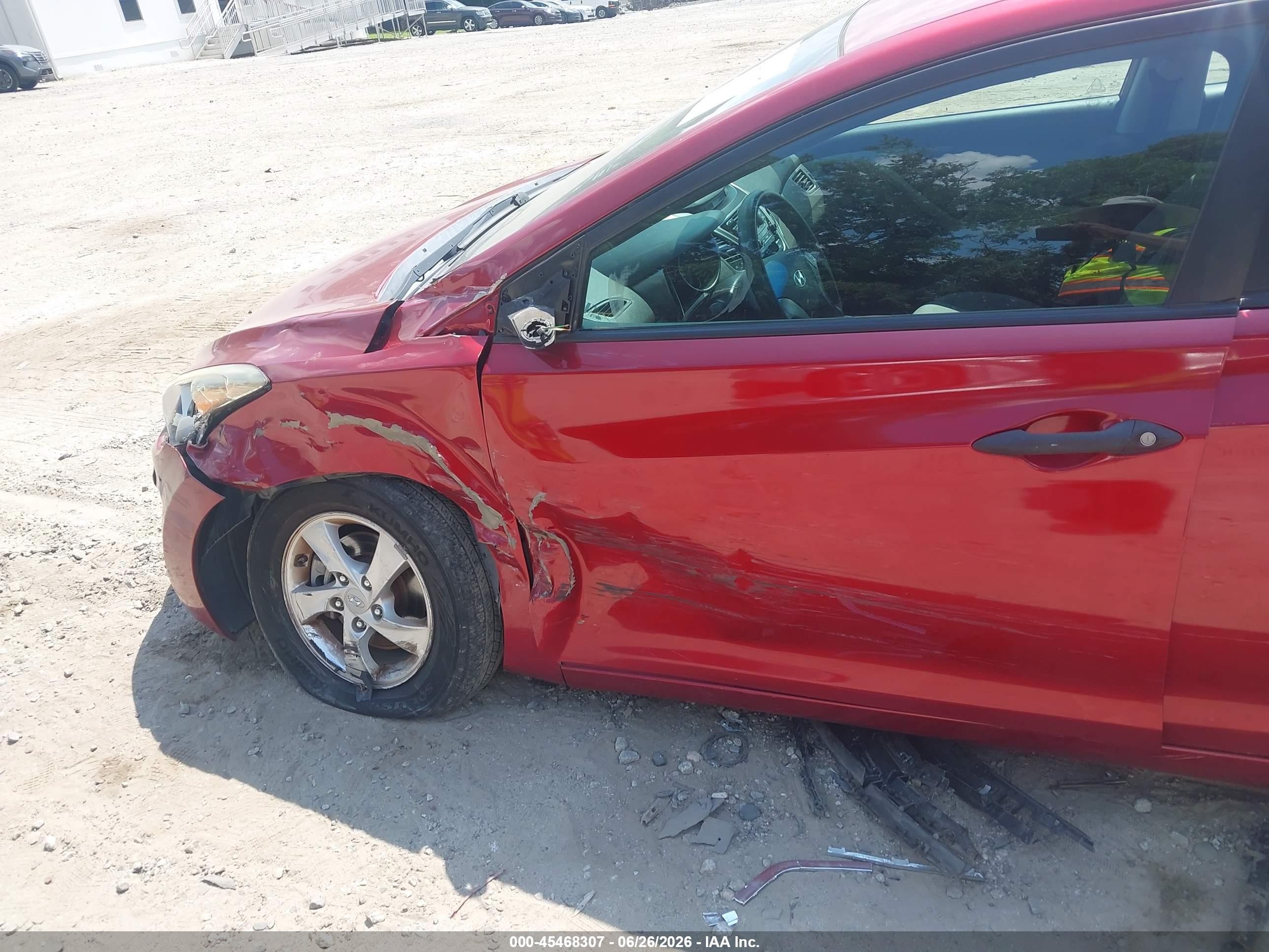 2015 Hyundai Elantra Se Red vin: 5NPDH4AEXFH633340