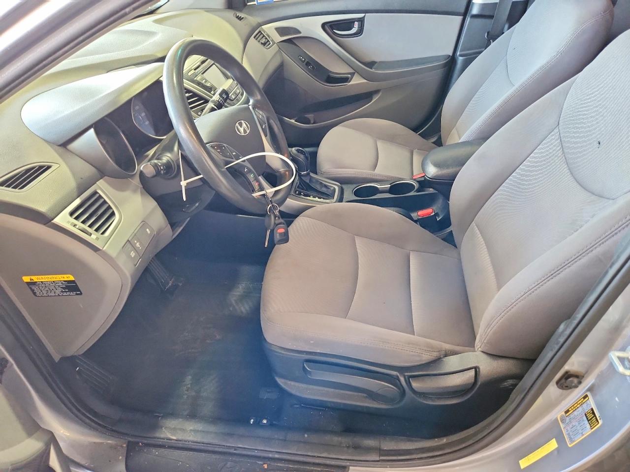 2015 Hyundai Elantra Se Silver vin: 5NPDH4AEXFH634195