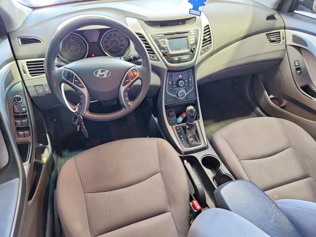 2015 Hyundai Elantra Se Silver vin: 5NPDH4AEXFH634195