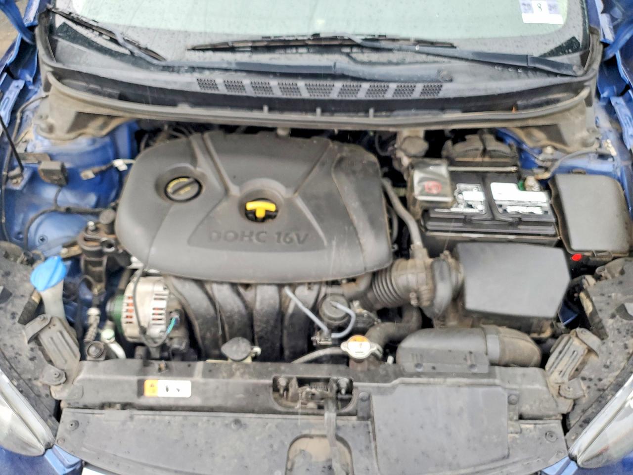 2015 Hyundai Elantra Se Blue vin: 5NPDH4AEXFH636190