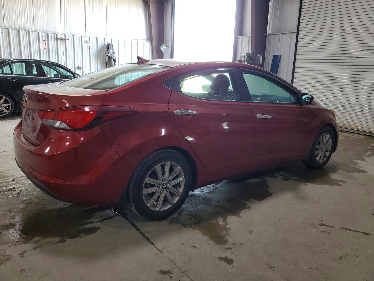 2015 Hyundai Elantra Se Red vin: 5NPDH4AEXFH637839