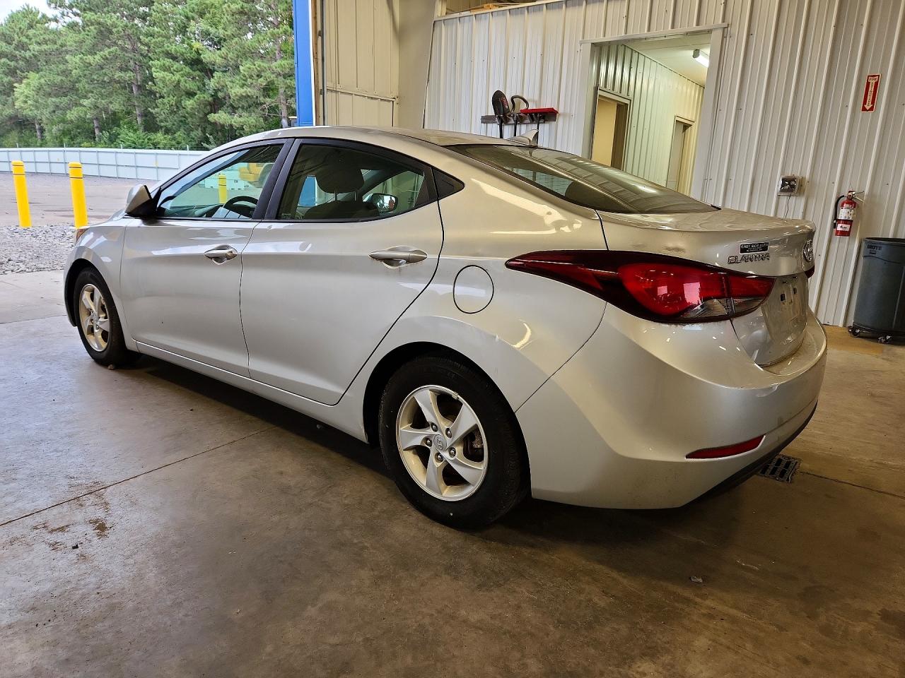 2015 Hyundai Elantra Se Silver vin: 5NPDH4AEXFH639624