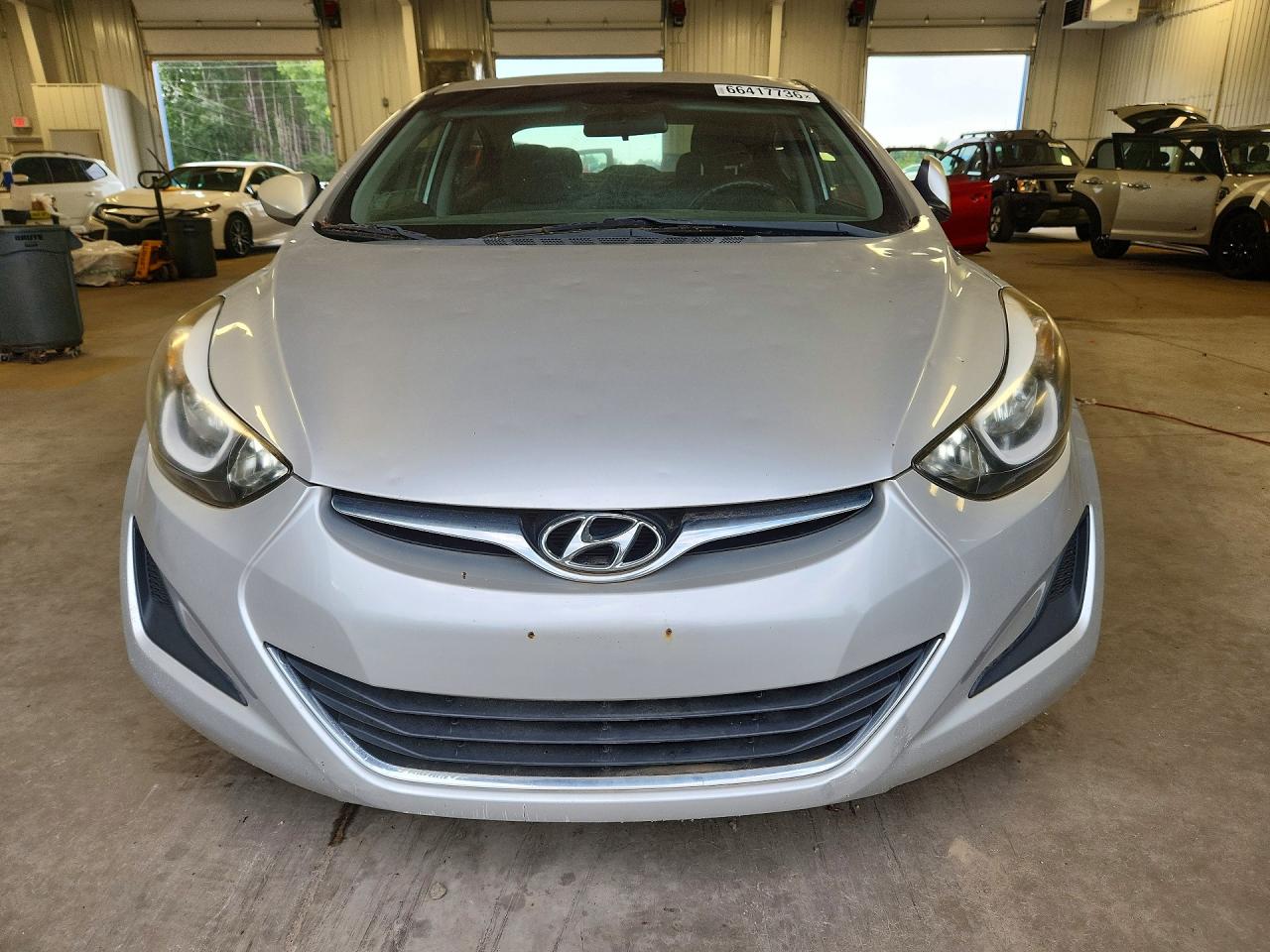 2015 Hyundai Elantra Se Silver vin: 5NPDH4AEXFH639624