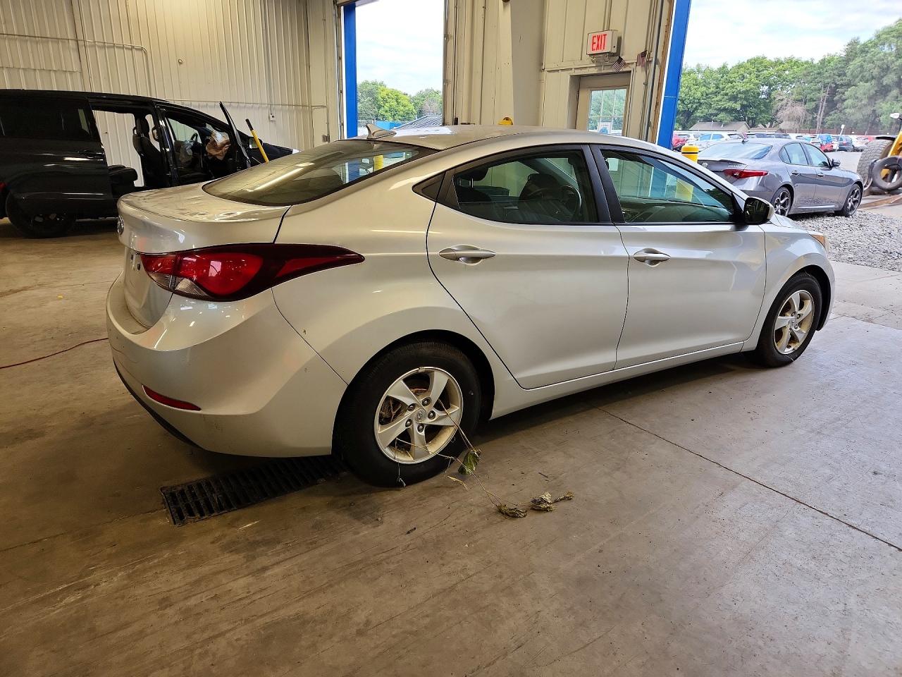 2015 Hyundai Elantra Se Silver vin: 5NPDH4AEXFH639624