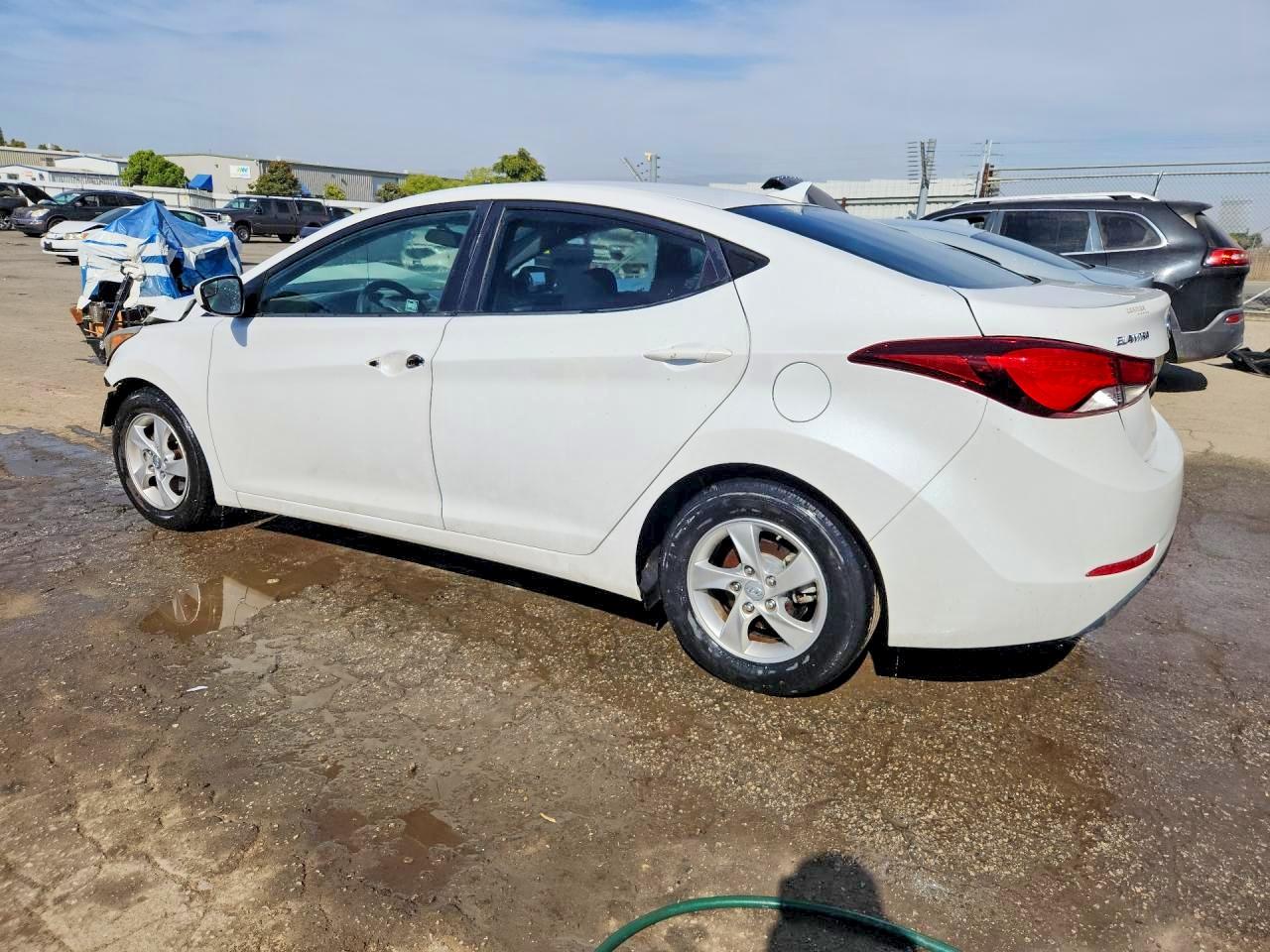 2015 Hyundai Elantra Se Белый vin: 5NPDH4AEXFH642751