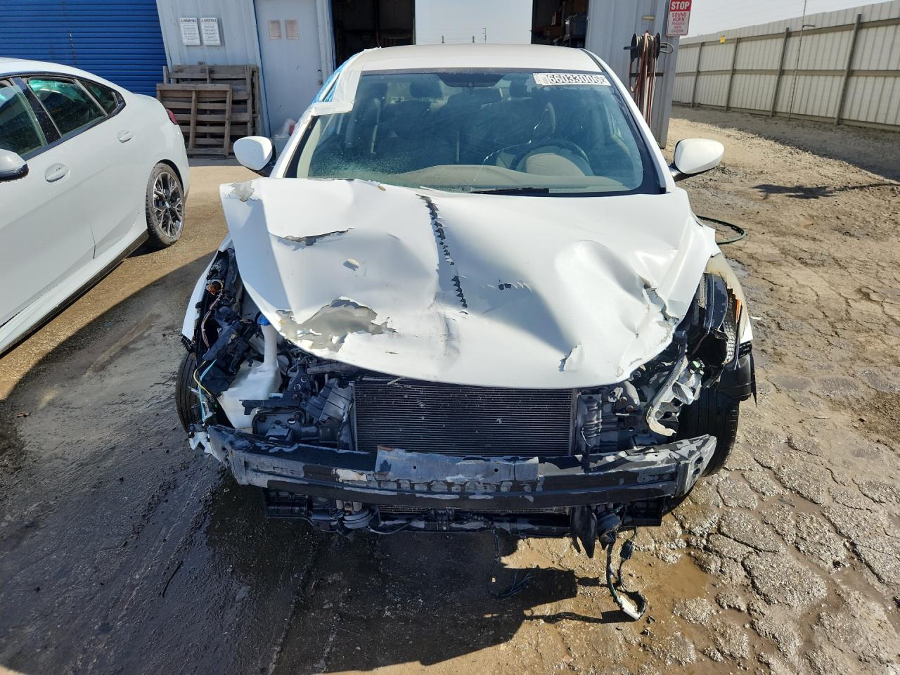 2015 Hyundai Elantra Se Белый vin: 5NPDH4AEXFH642751 Damage: Front Bumper Reinforcement, Broken, Replacement Required