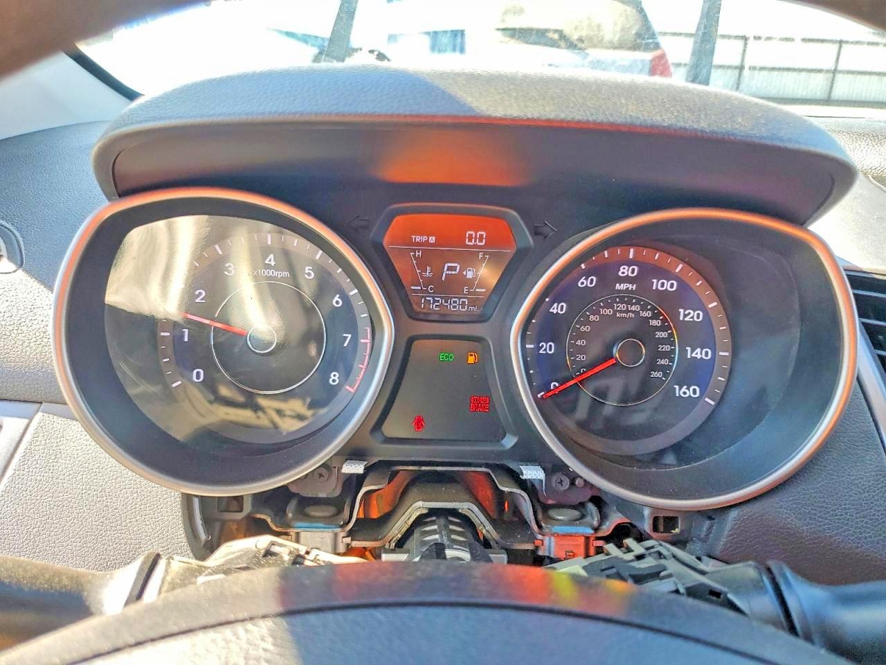 2015 Hyundai Elantra Se Белый vin: 5NPDH4AEXFH642751
