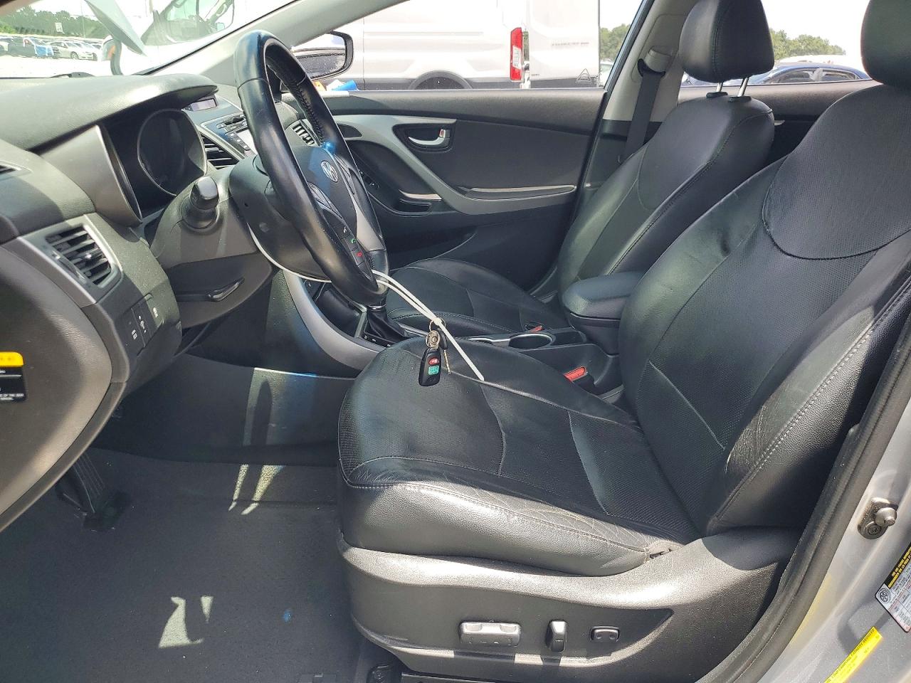 2015 Hyundai Elantra Limited Gray vin: 5NPDH4AEXFH643723