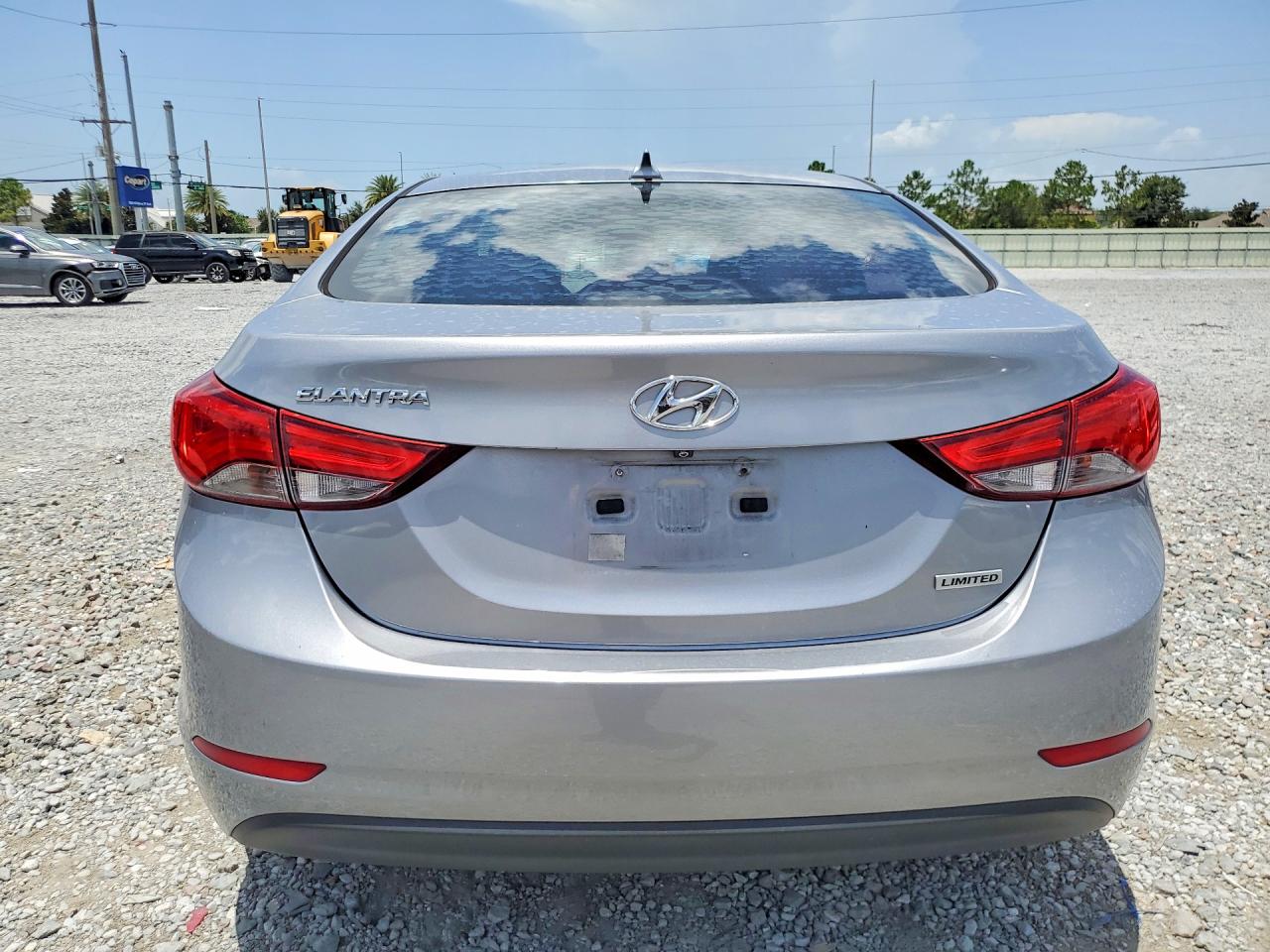 2015 Hyundai Elantra Limited Gray vin: 5NPDH4AEXFH643723