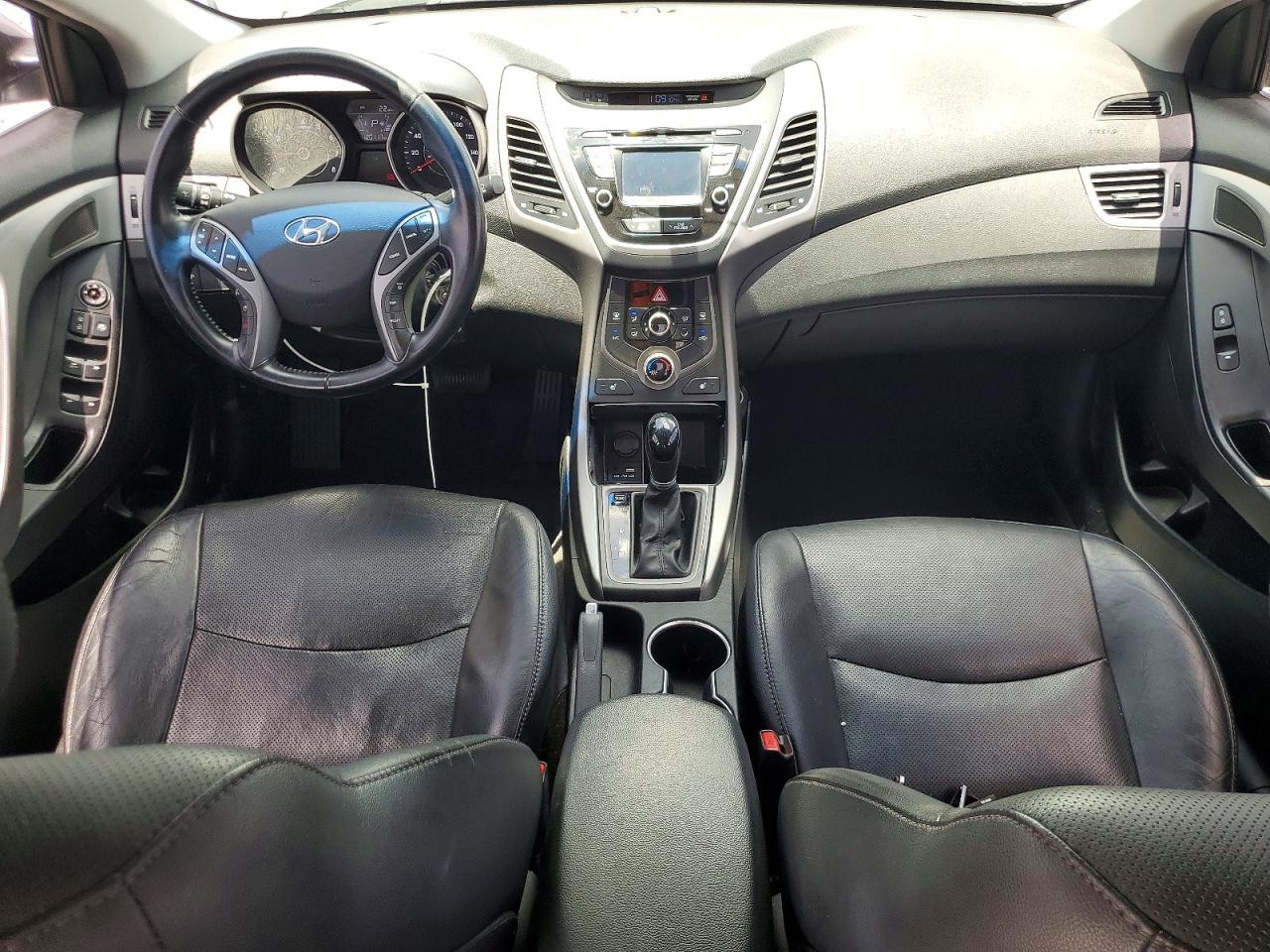 2015 Hyundai Elantra Limited Gray vin: 5NPDH4AEXFH643723