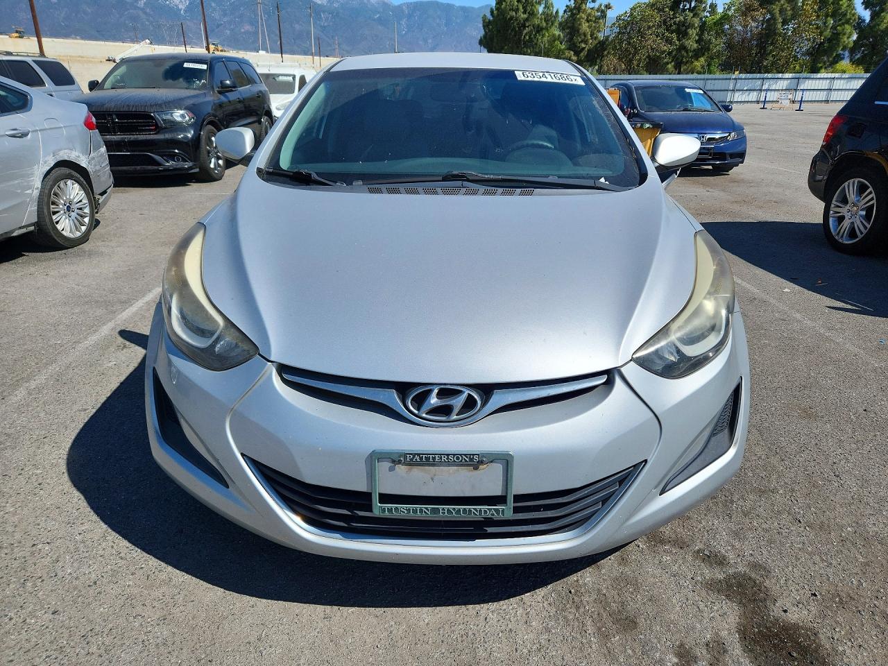 2015 Hyundai Elantra Se Silver vin: 5NPDH4AEXFH646055
