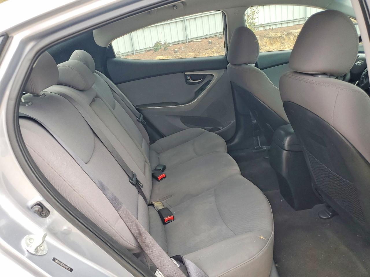 2015 Hyundai Elantra Se Gray vin: 5NPDH4AEXFH647125