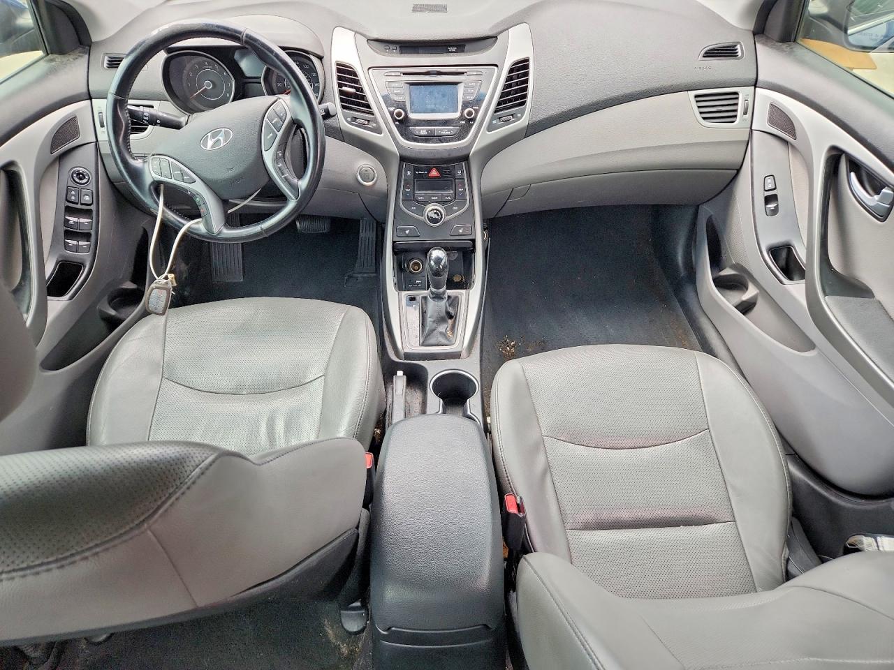 2016 Hyun Elantra Blue vin: 5NPDH4AEXGH657073