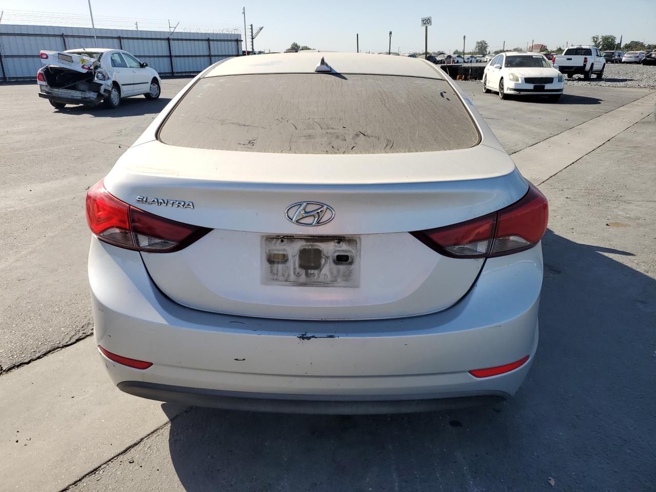 2016 Hyundai Elantra Se Silver vin: 5NPDH4AEXGH667084