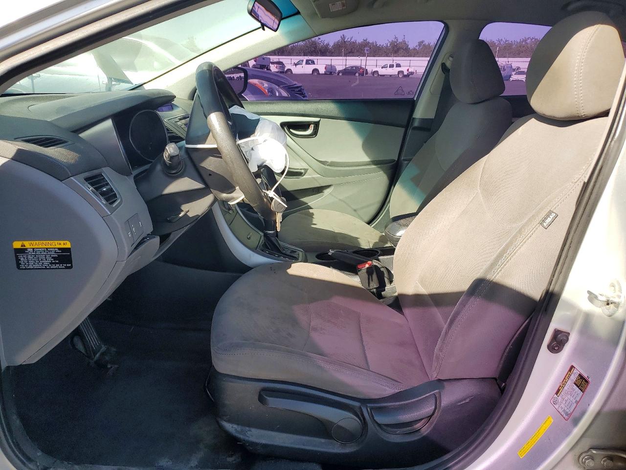 2016 Hyundai Elantra Se Silver vin: 5NPDH4AEXGH667084
