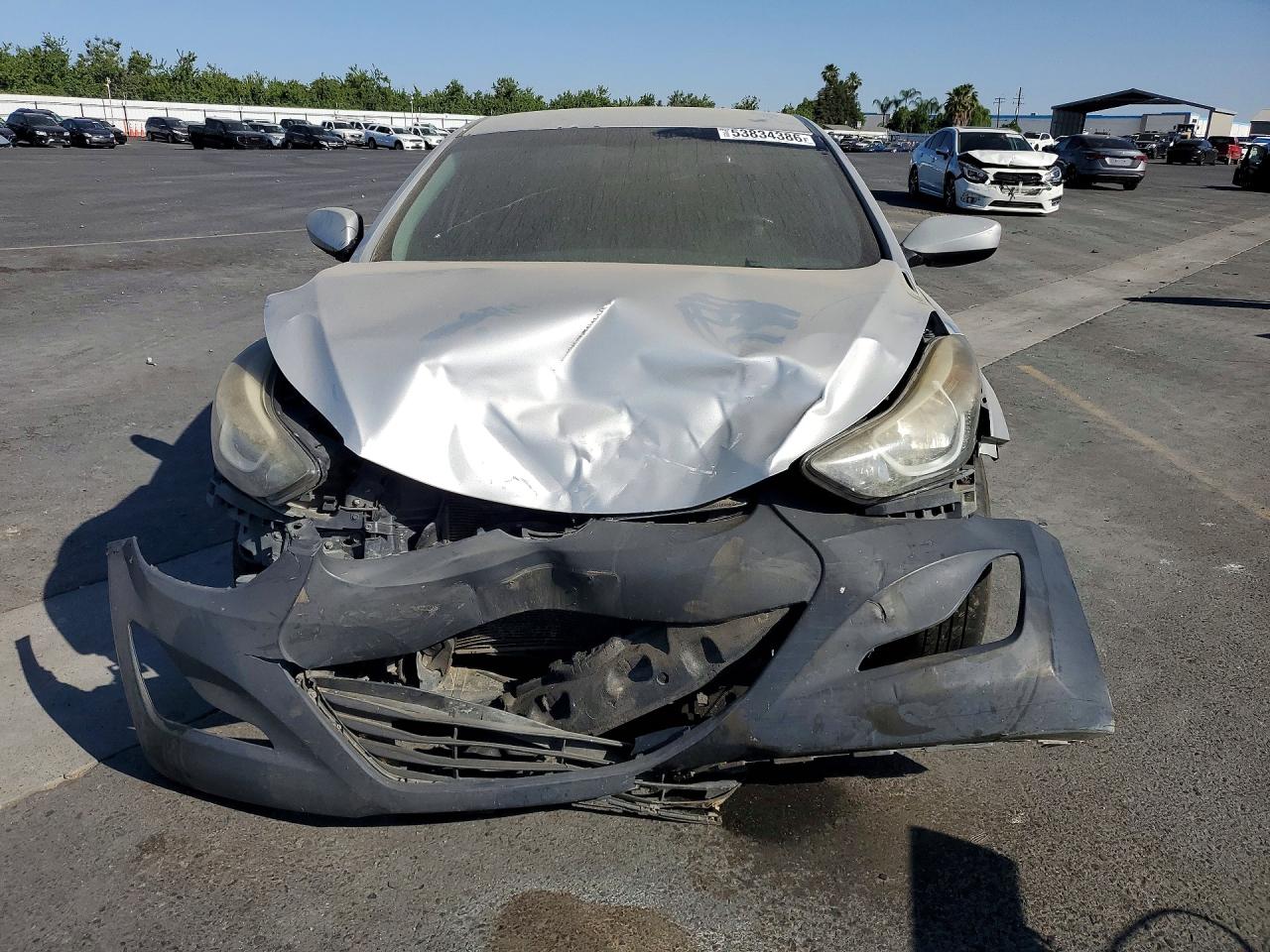 2016 Hyundai Elantra Se Silver vin: 5NPDH4AEXGH667084