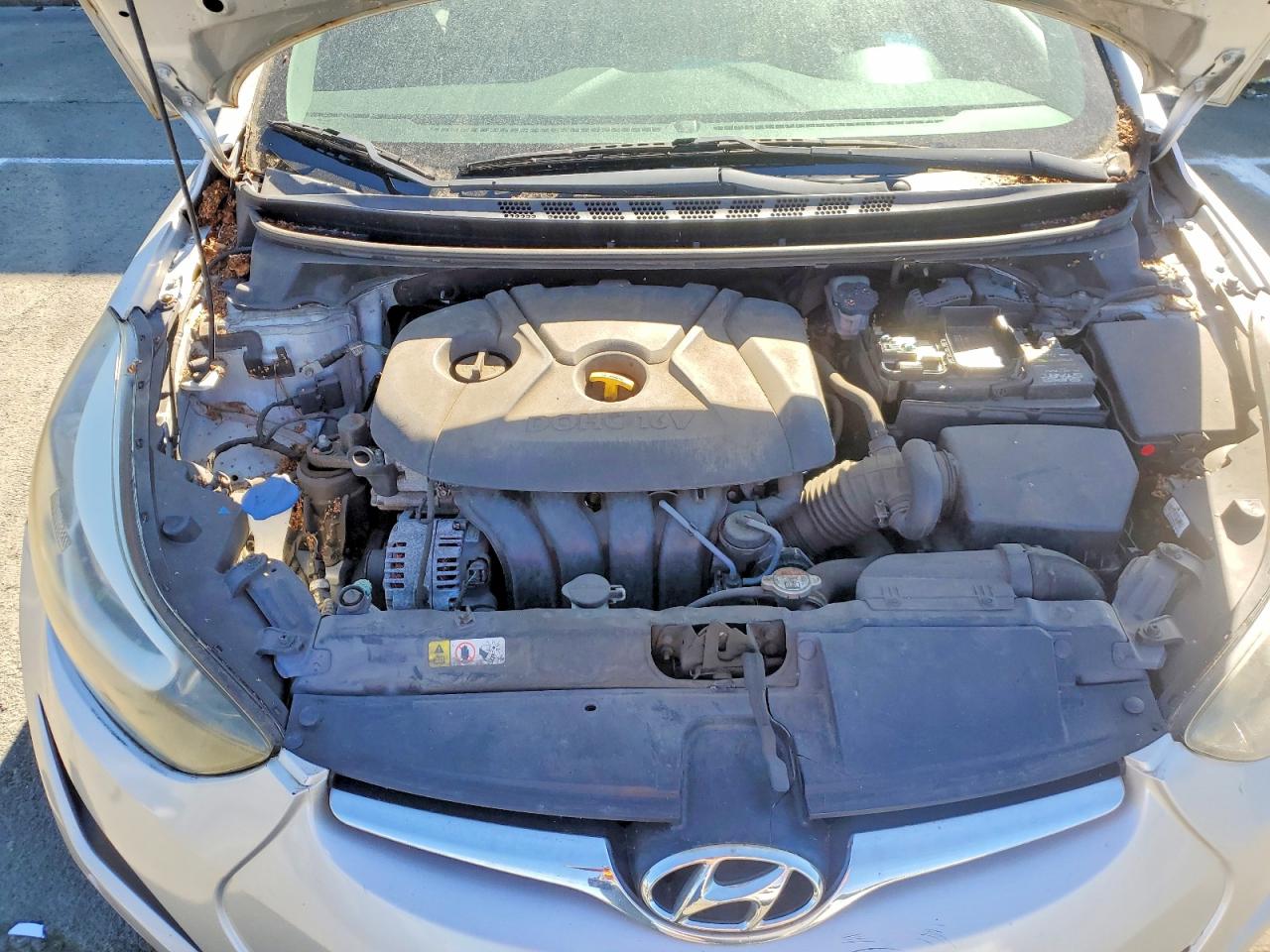 2016 Hyundai Elantra Se Silver vin: 5NPDH4AEXGH692115