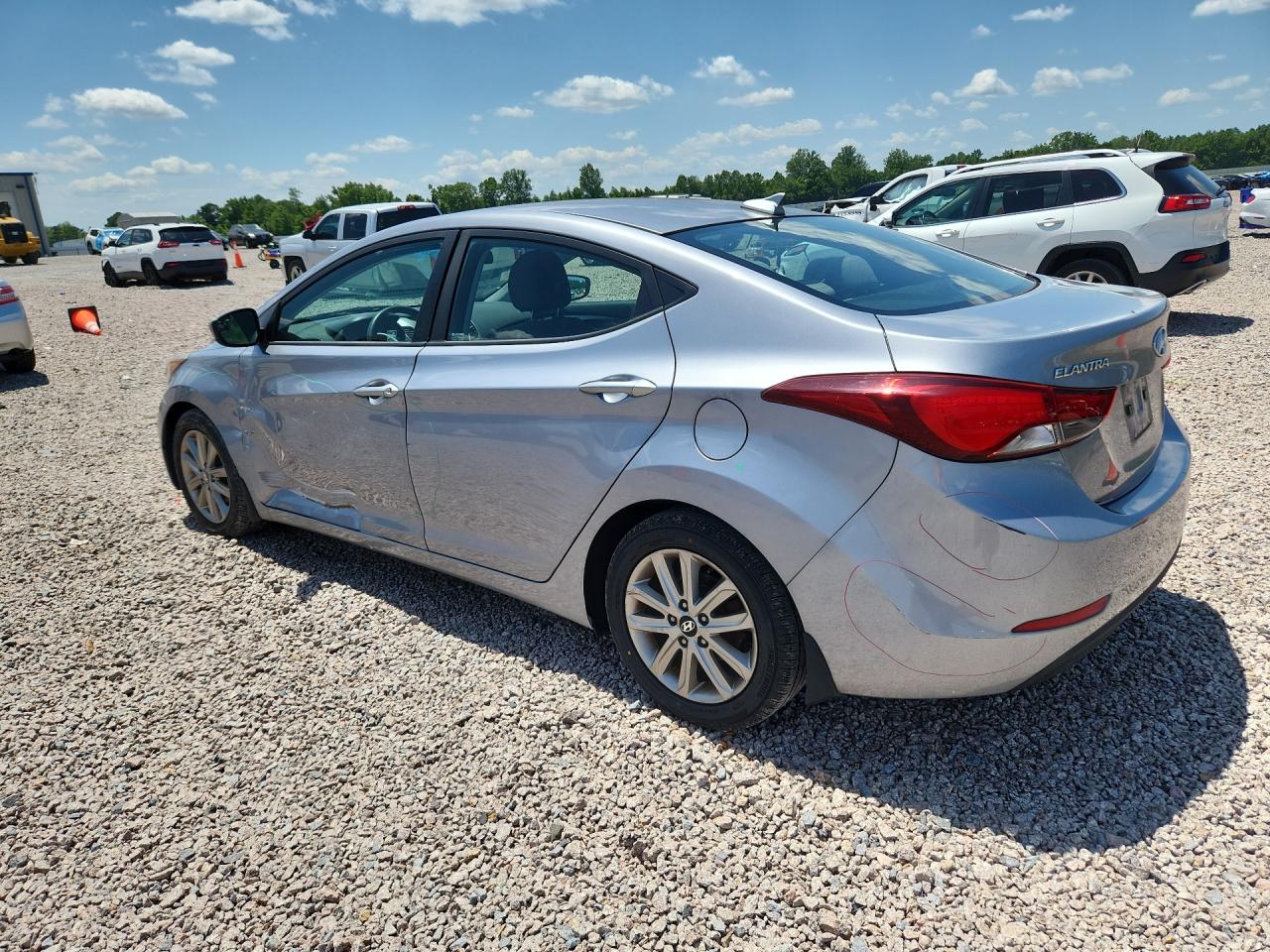 2016 Hyundai Elantra Se Серебряный vin: 5NPDH4AEXGH759280