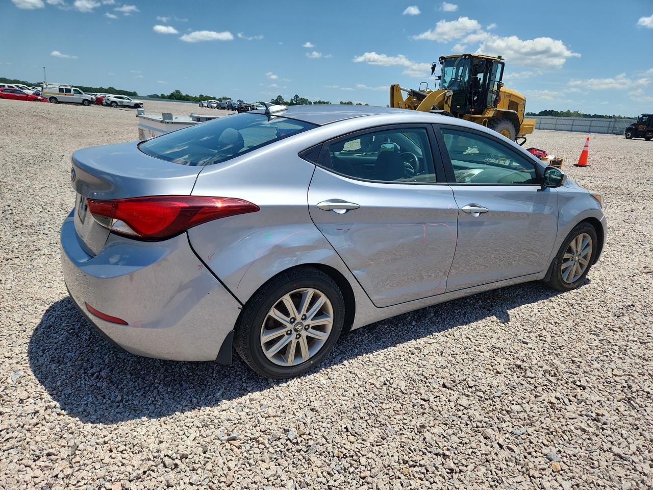 2016 Hyundai Elantra Se Серебряный vin: 5NPDH4AEXGH759280
