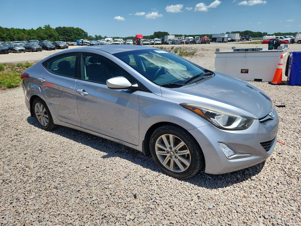 2016 Hyundai Elantra Se Серебряный vin: 5NPDH4AEXGH759280