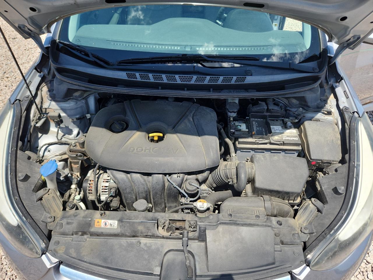 2016 Hyundai Elantra Se Серебряный vin: 5NPDH4AEXGH759280