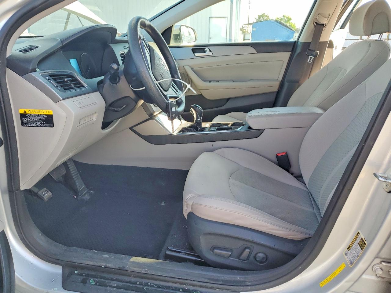 2015 Hyundai Sonata Silver vin: 5NPE24AA0FH147462