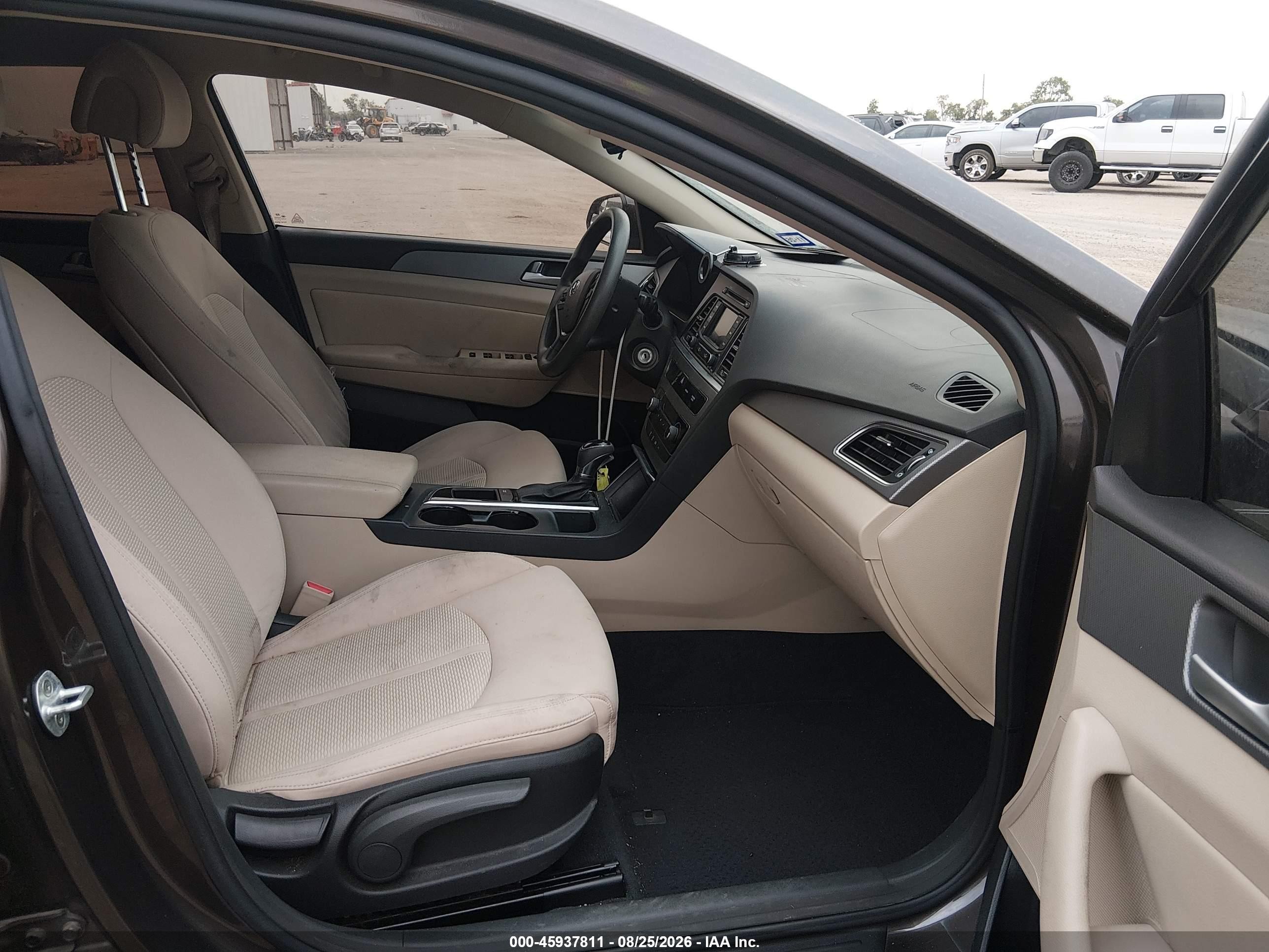 2015 Hyundai Sonata Eco Gray vin: 5NPE24AA0FH148711