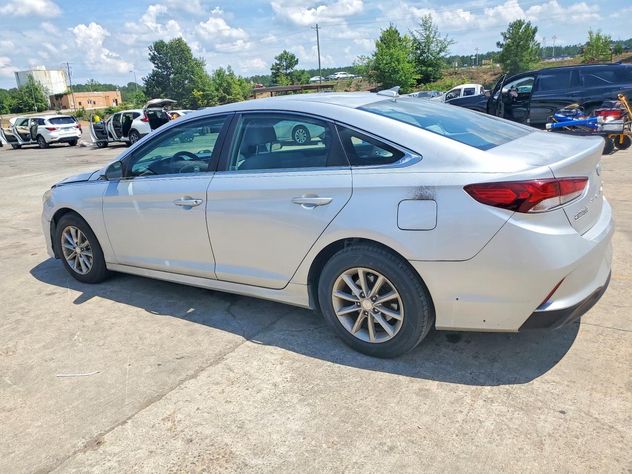2018 Hyundai Sonata Eco Silver vin: 5NPE24AA0JH699097