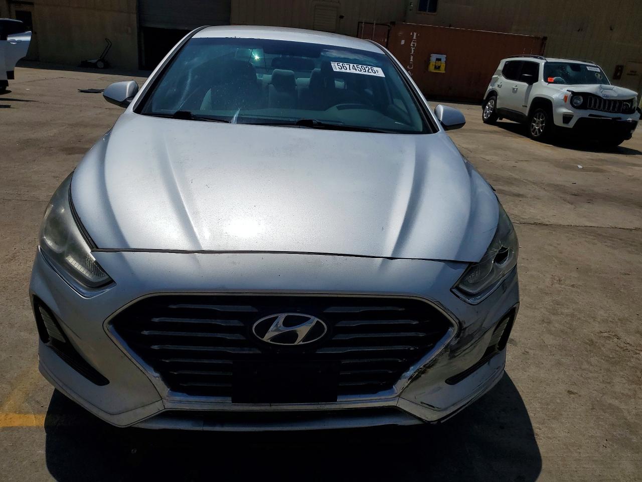 2018 Hyundai Sonata Eco Silver vin: 5NPE24AA0JH699097