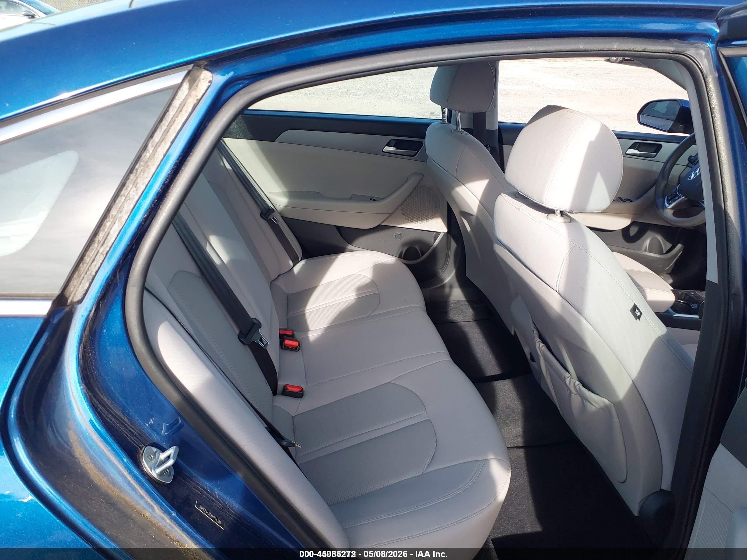 2019 Hyundai Sonata Eco Синий vin: 5NPE24AA2KH774786