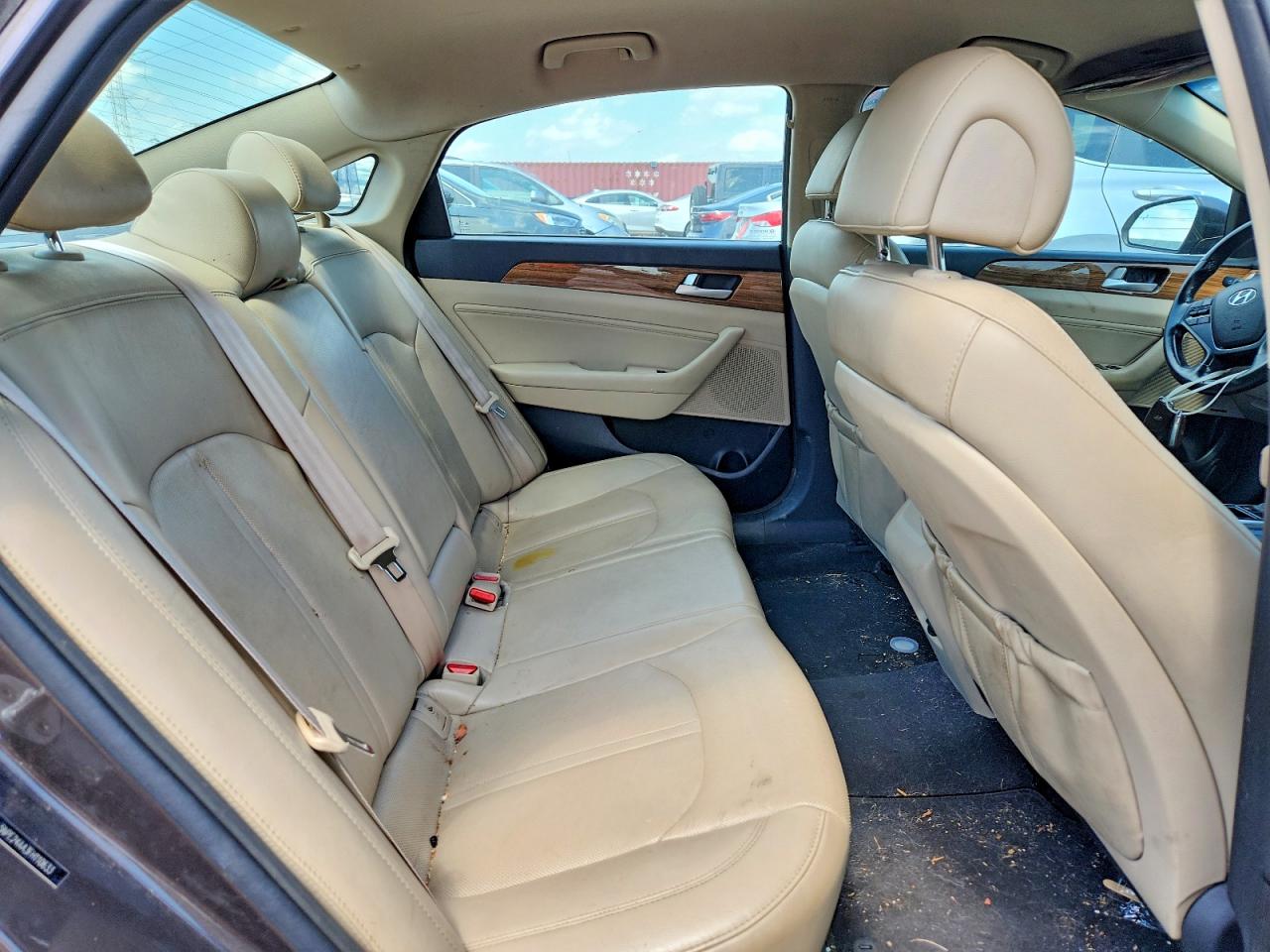 2015 Hyundai Sonata Eco Brown vin: 5NPE24AA3FH110633