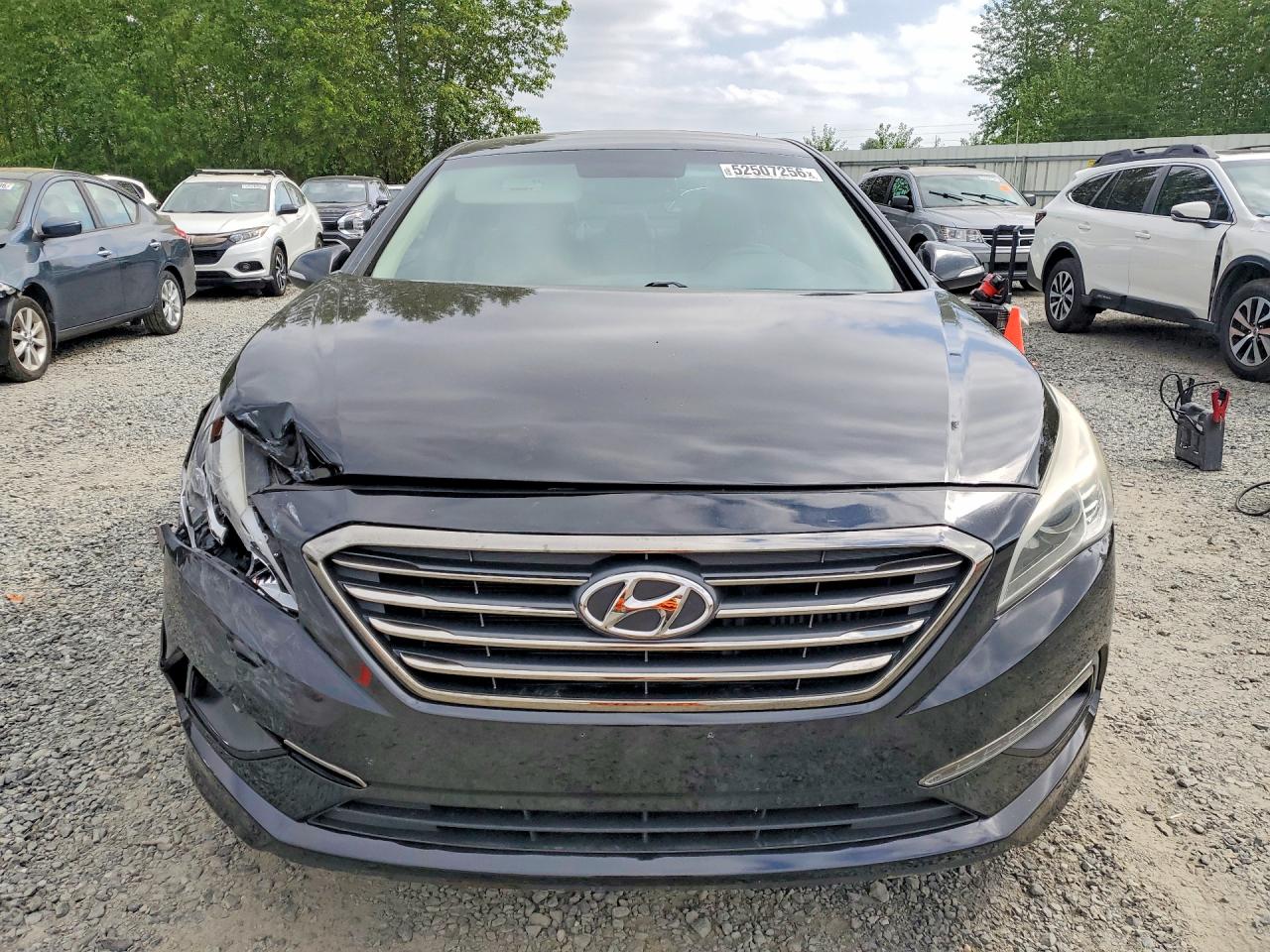 2015 Hyundai Sonata Eco Black vin: 5NPE24AA3FH111071