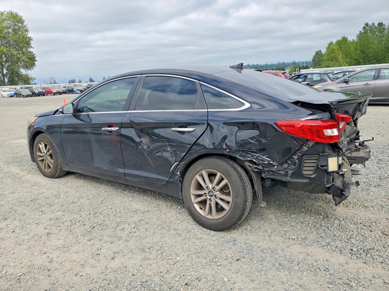 2015 Hyundai Sonata Eco Black vin: 5NPE24AA3FH111071