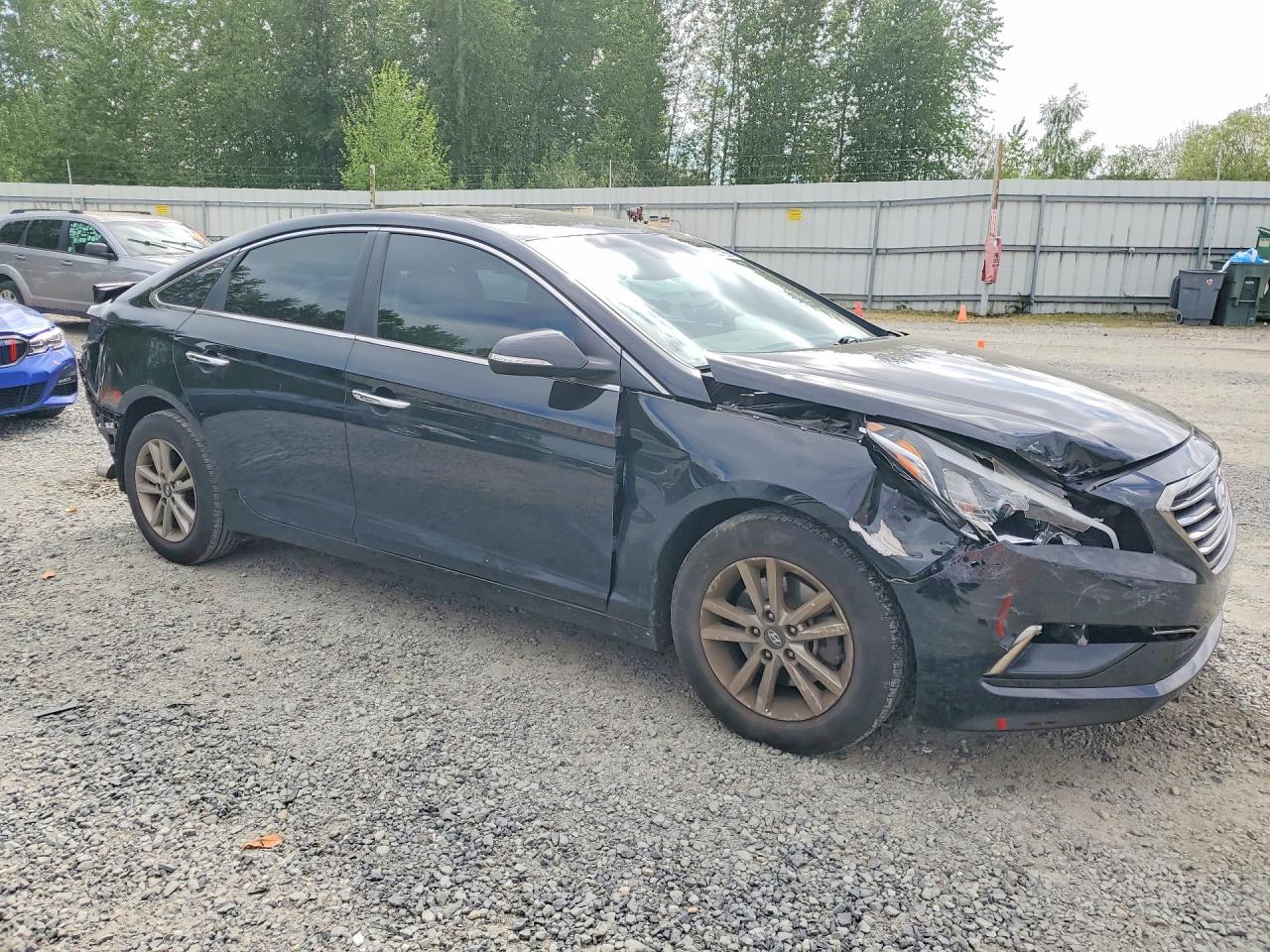 2015 Hyundai Sonata Eco Black vin: 5NPE24AA3FH111071